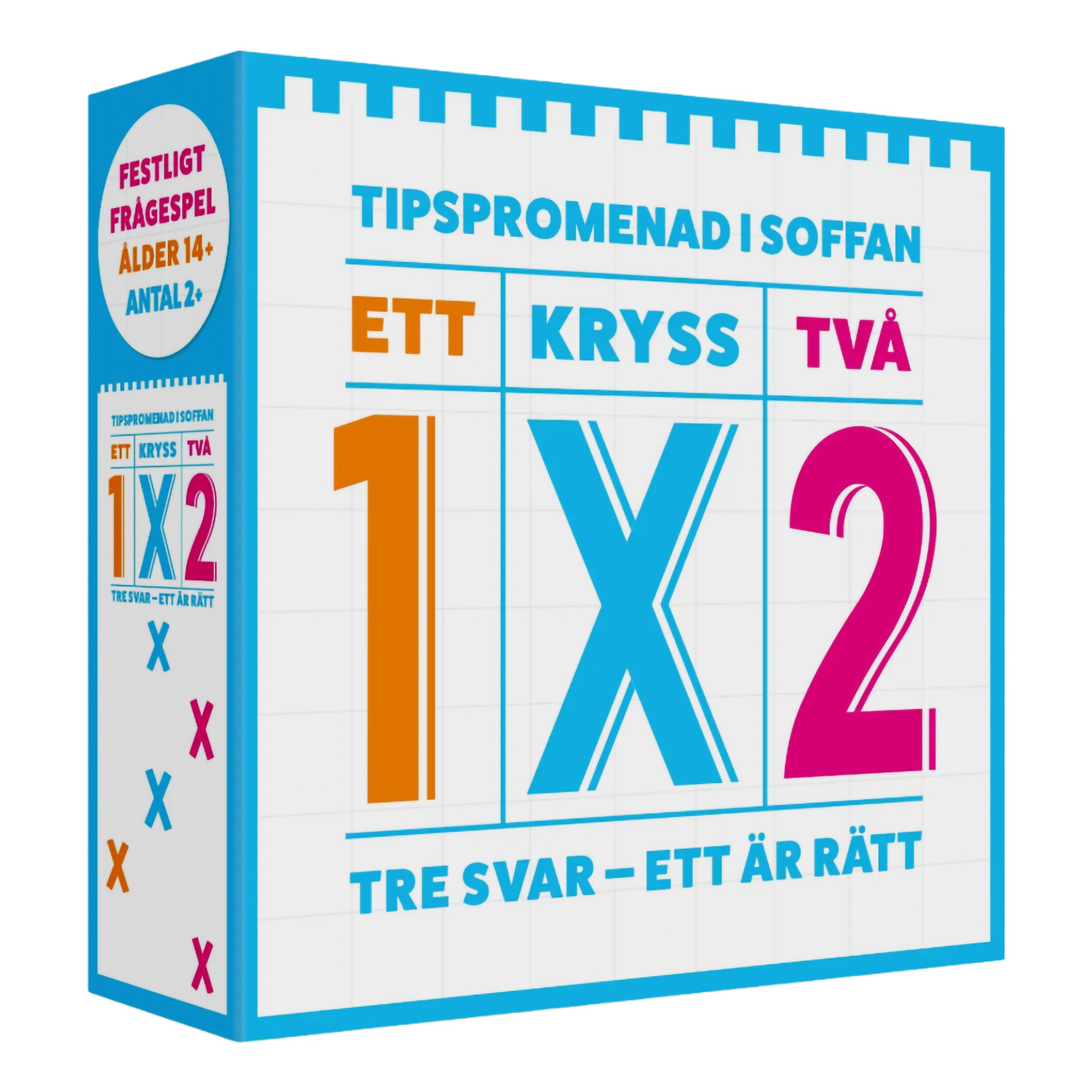 1X2 Tipspromenad i Soffan | Hem - Teman - Presenter - Present till Honom | Party Outlet