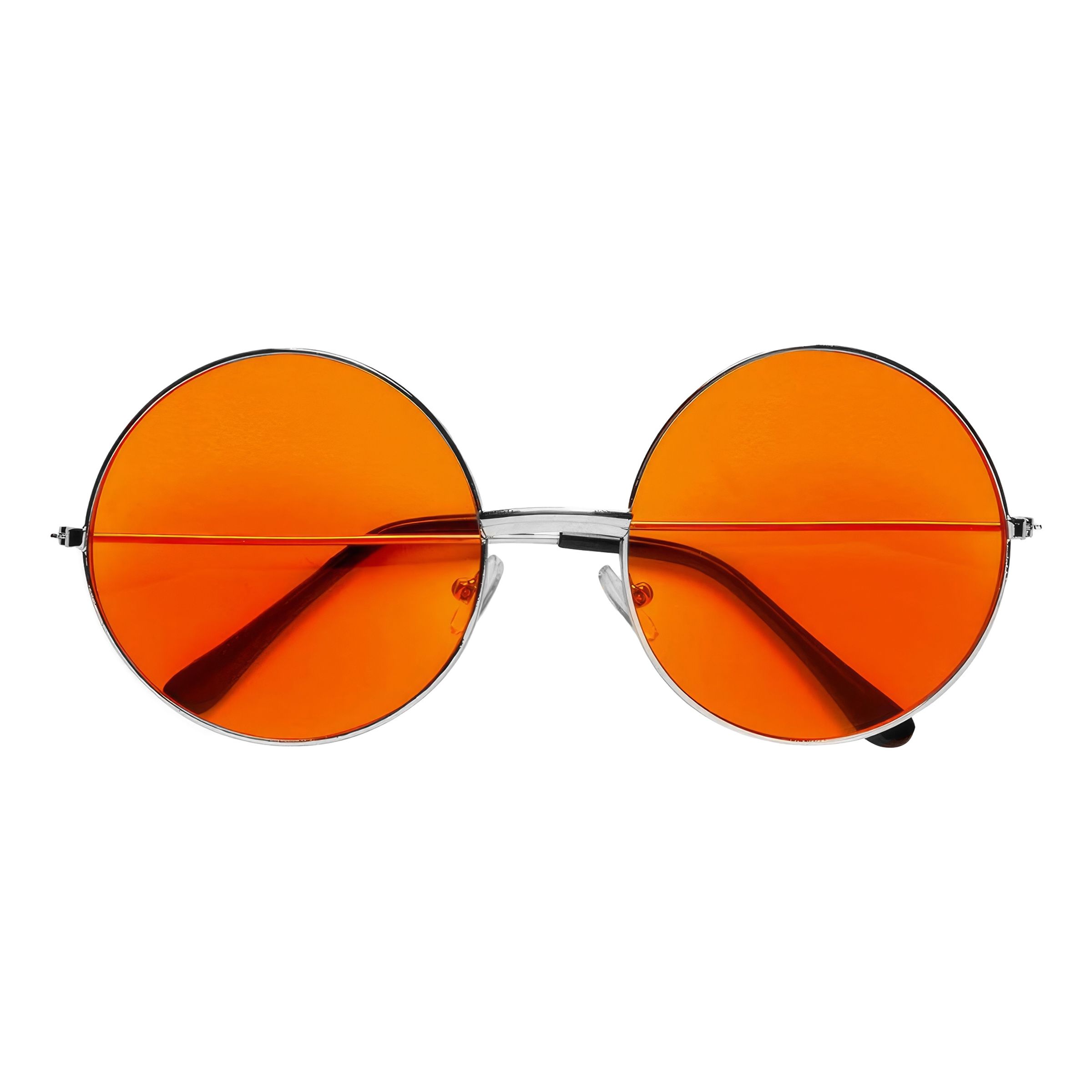 70-tals Glasögon Orange | Hem - Maskerad - Tillbehör - Glasögon | Pryloteket