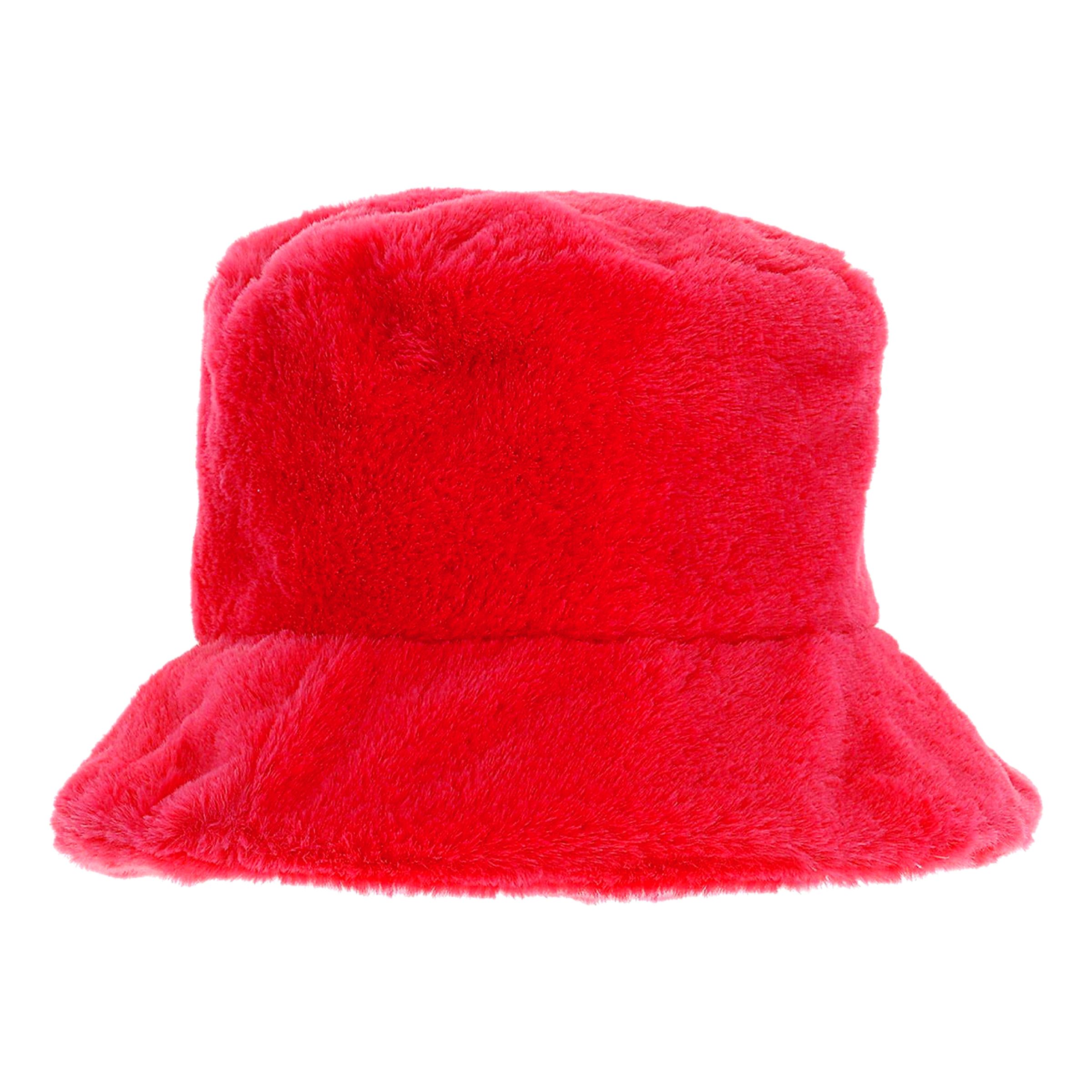 90'er Fluffy Solhat Rød - One size