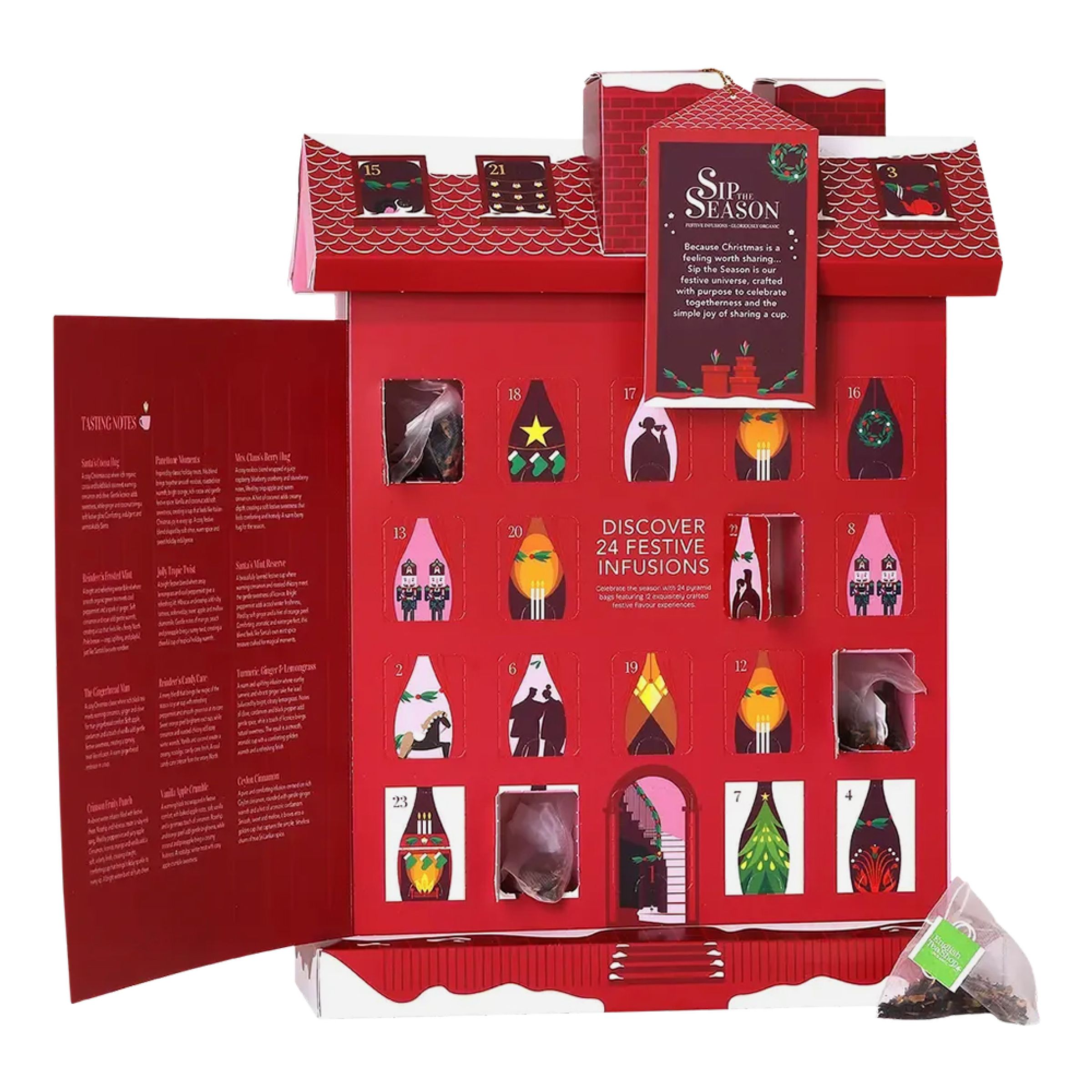Adventskalender English Tea Shop Town House – 48 g