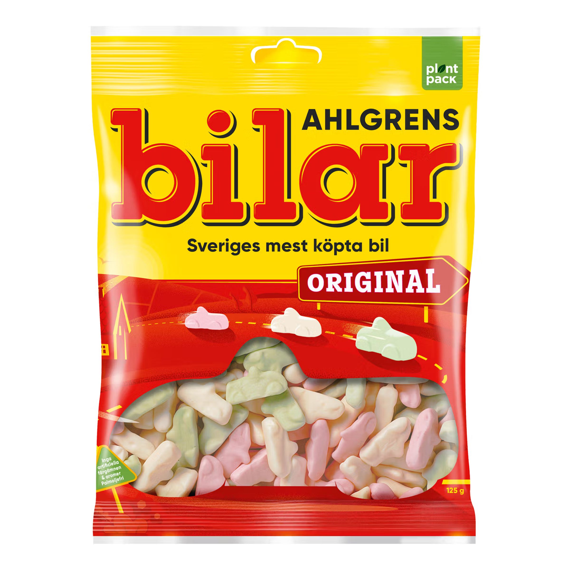 Ahlgrens Bilar Original - 125 g | Hem - Godis & Läsk - Godis - Retrogodis | Pryloteket