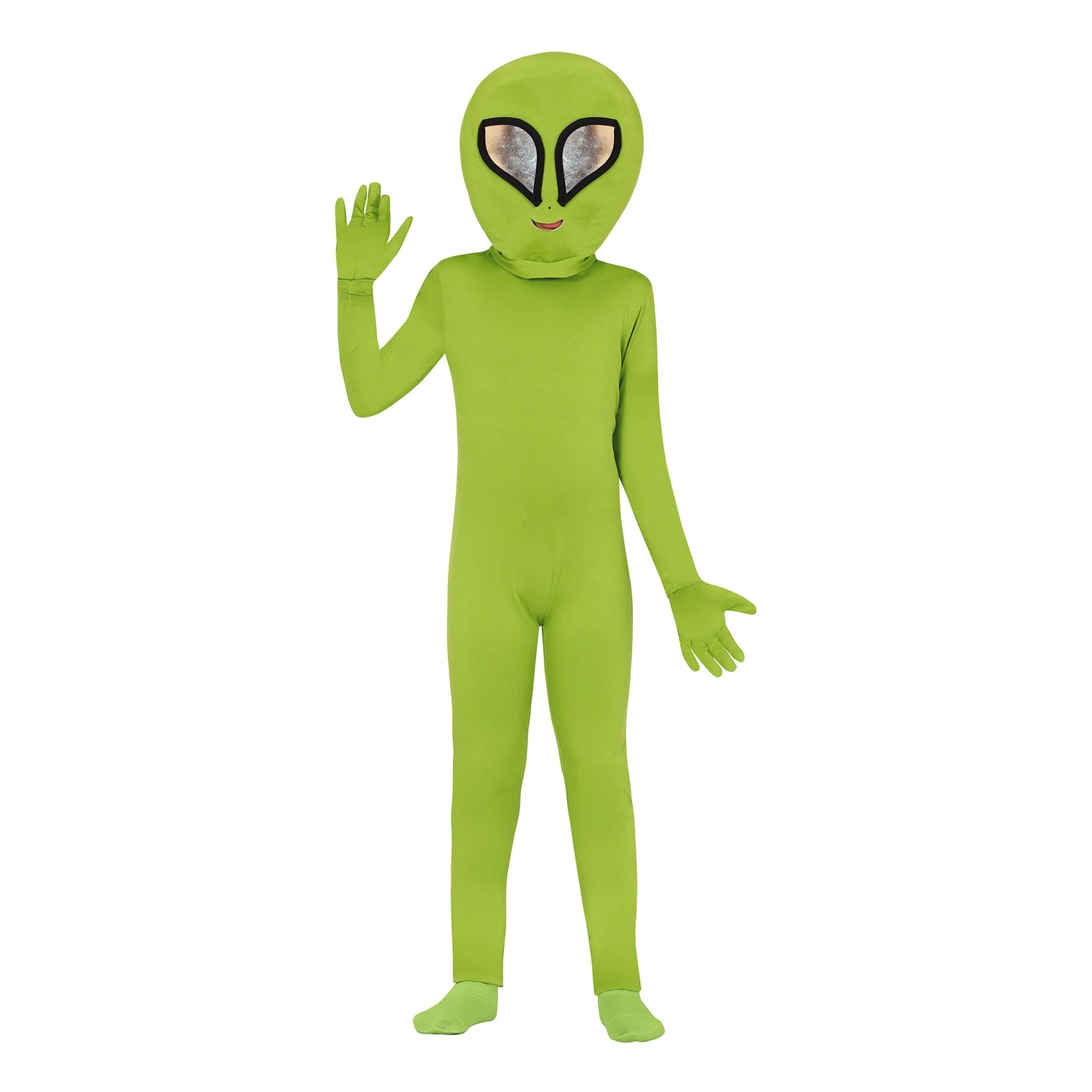 Alien Barn Maskeraddräkt - Small