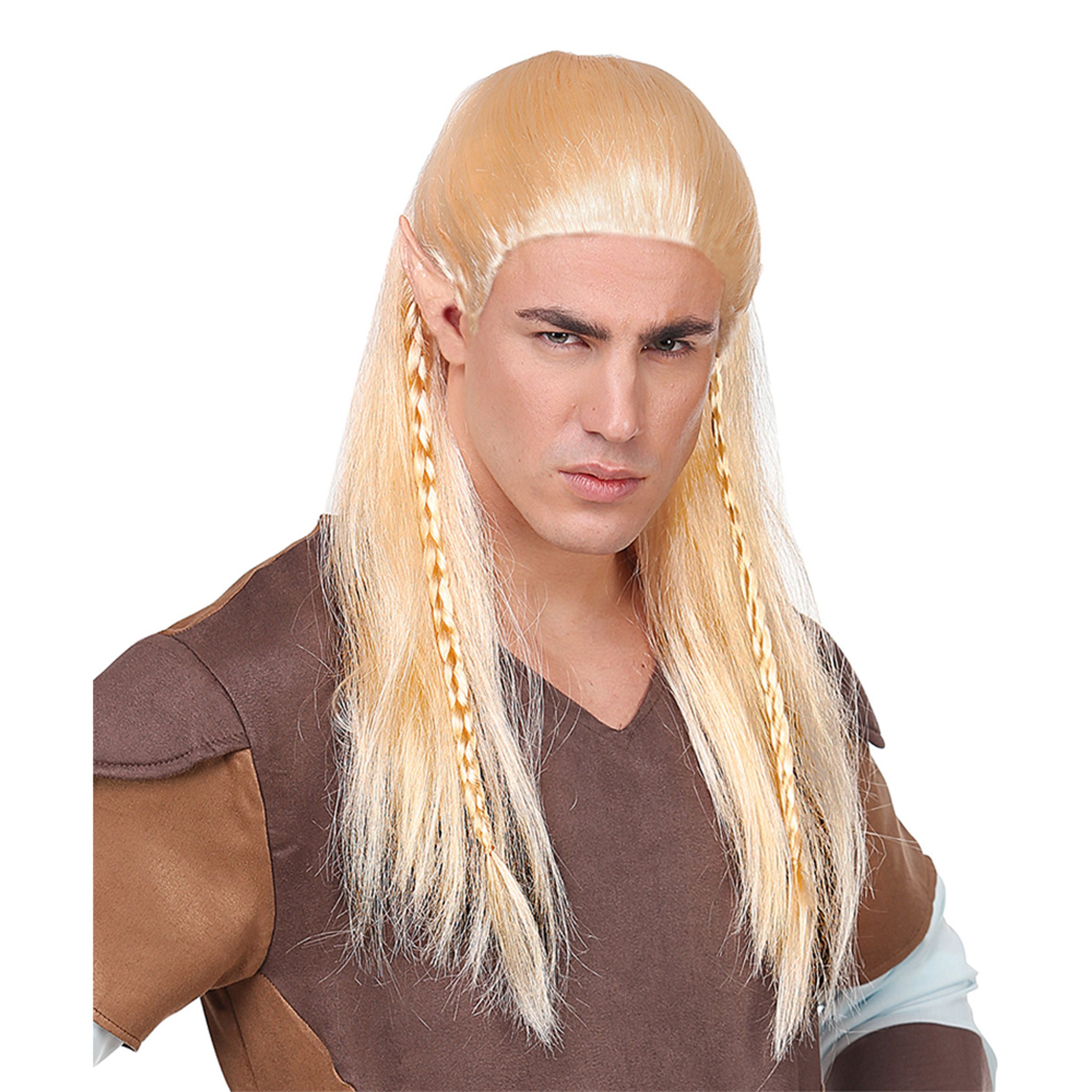 Alv Lång Blond Peruk - One size