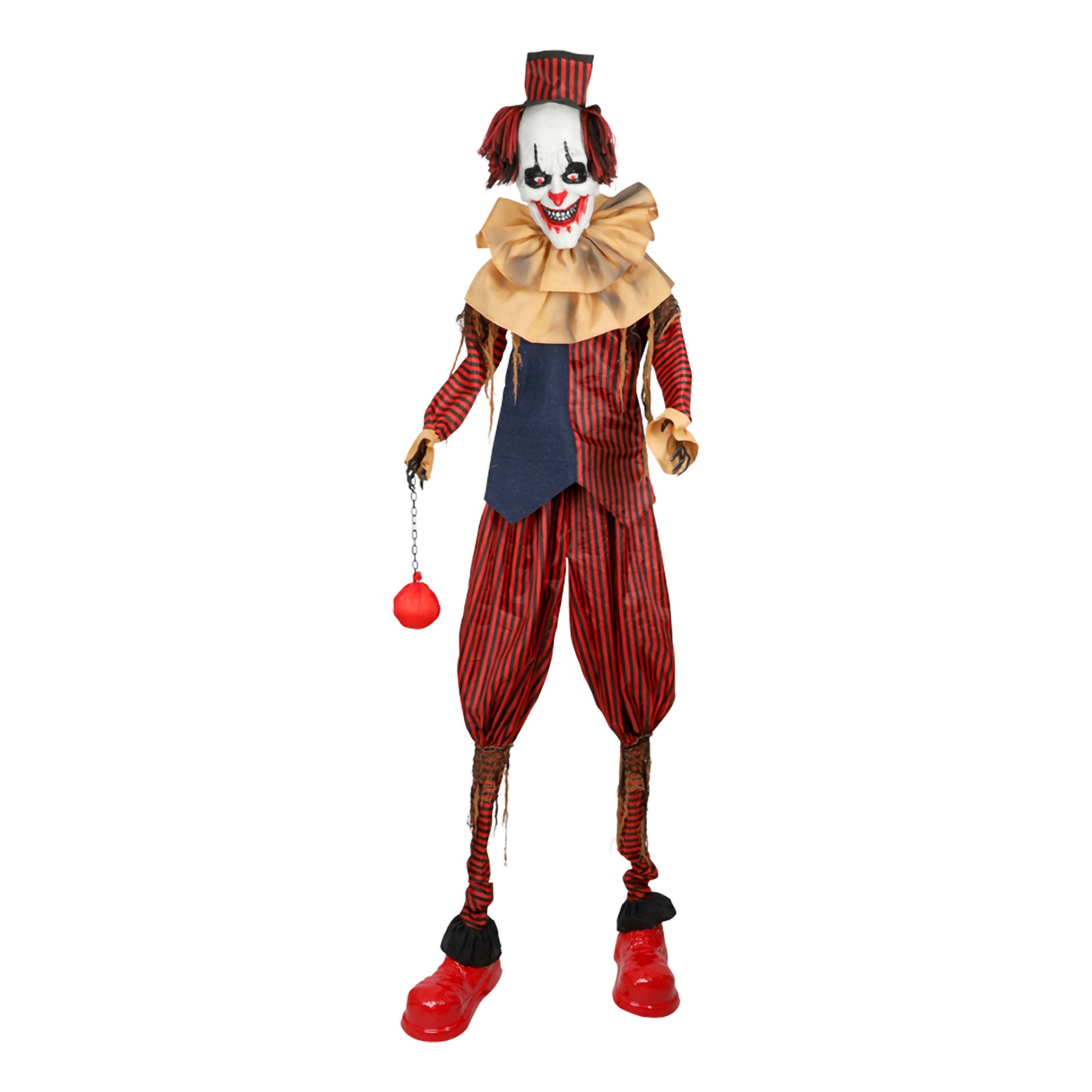 Animerad Stående Clown Prop
