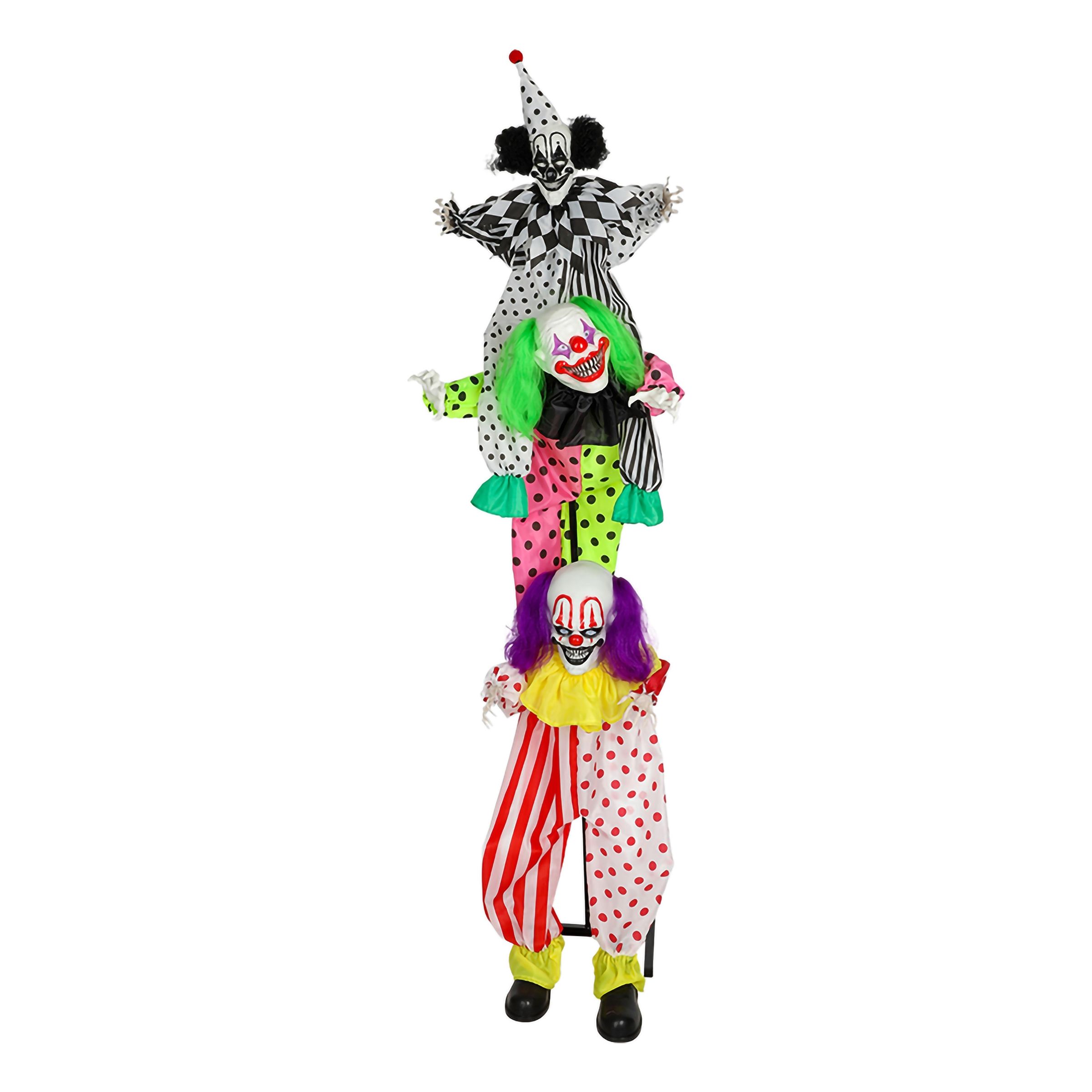 Animerad Trippelclown Prop