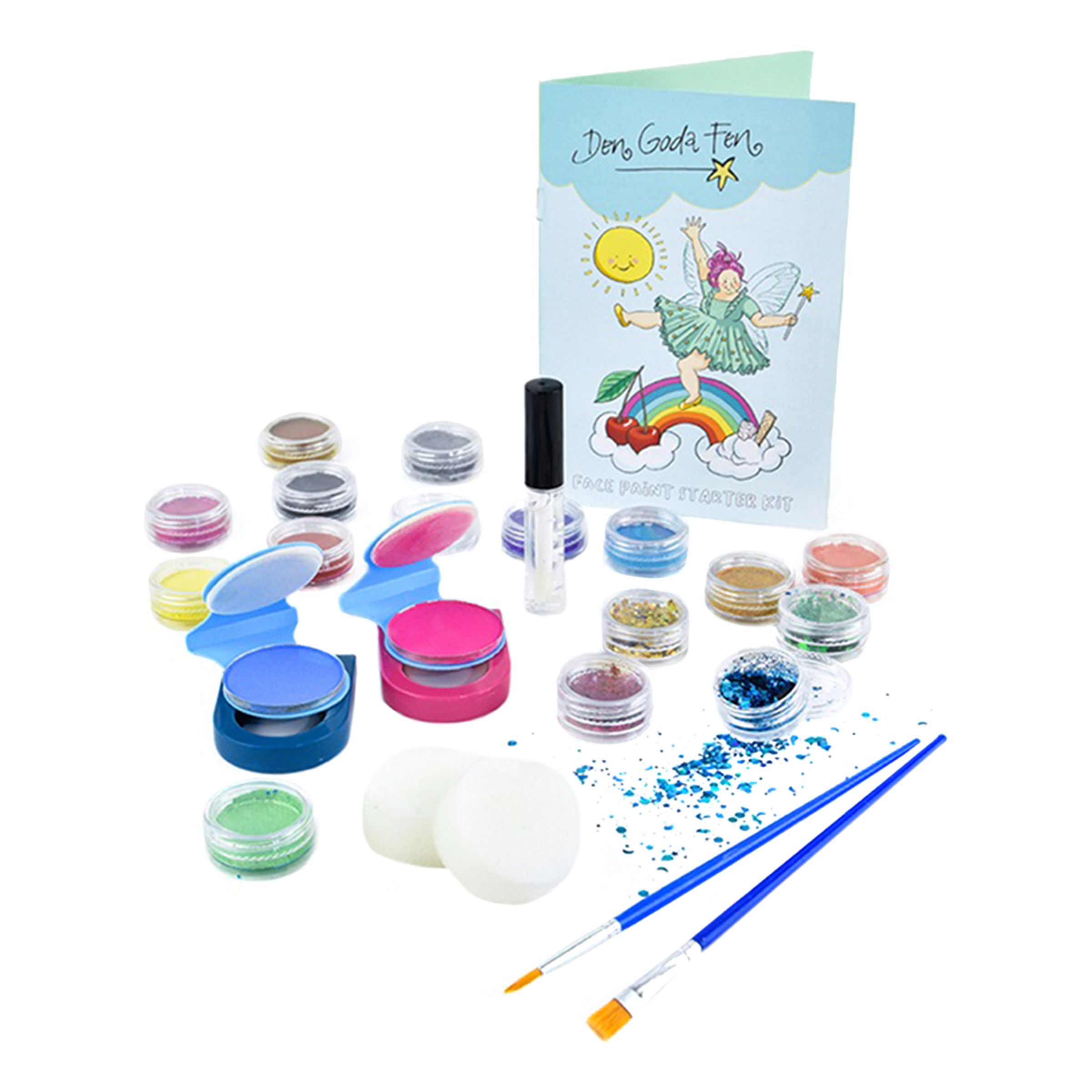 Ansiktsmålning Den Goda Fen Kit