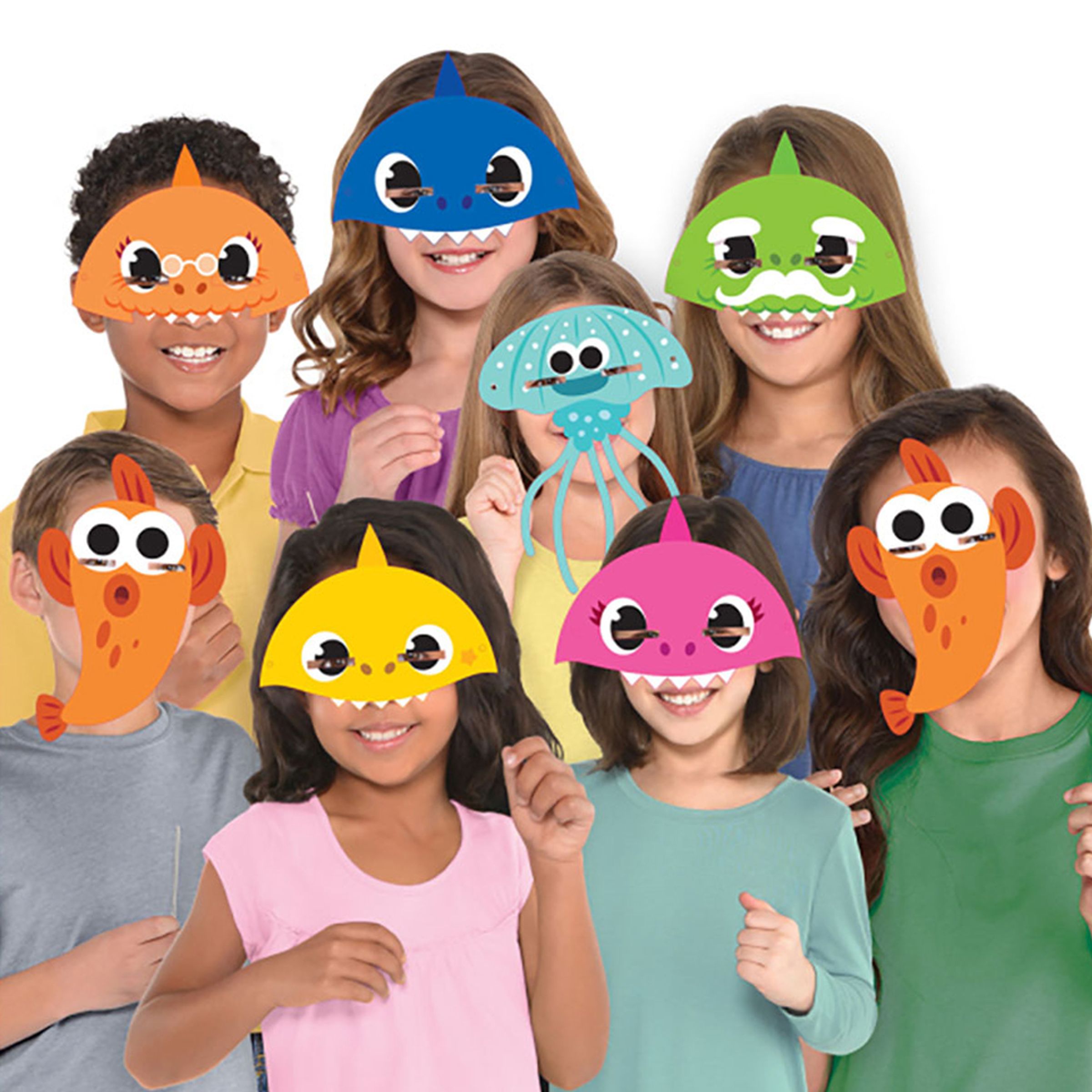 Ansigtsmasker Baby Shark - 8-stk