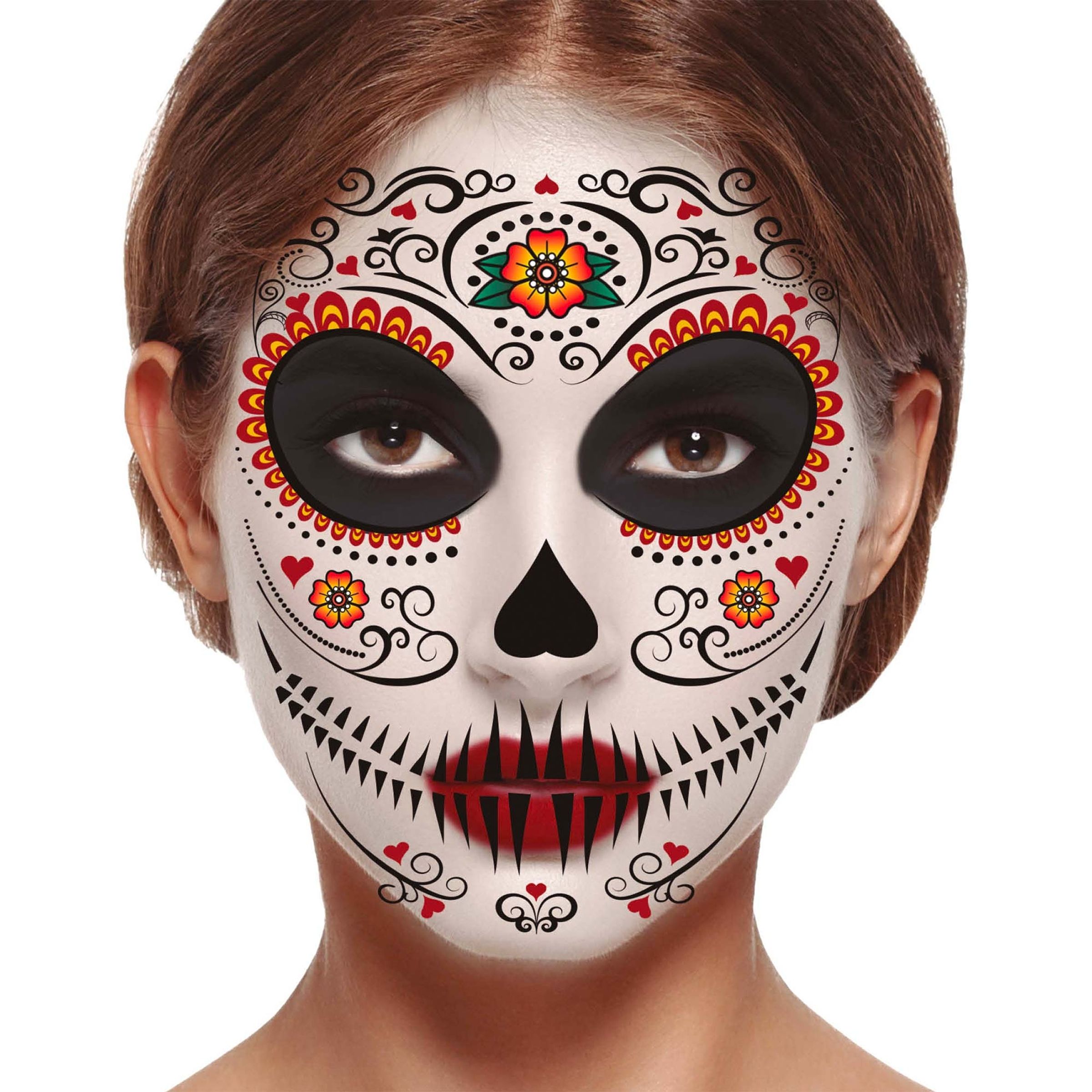 Ansigtstatoveringer Day of the Dead