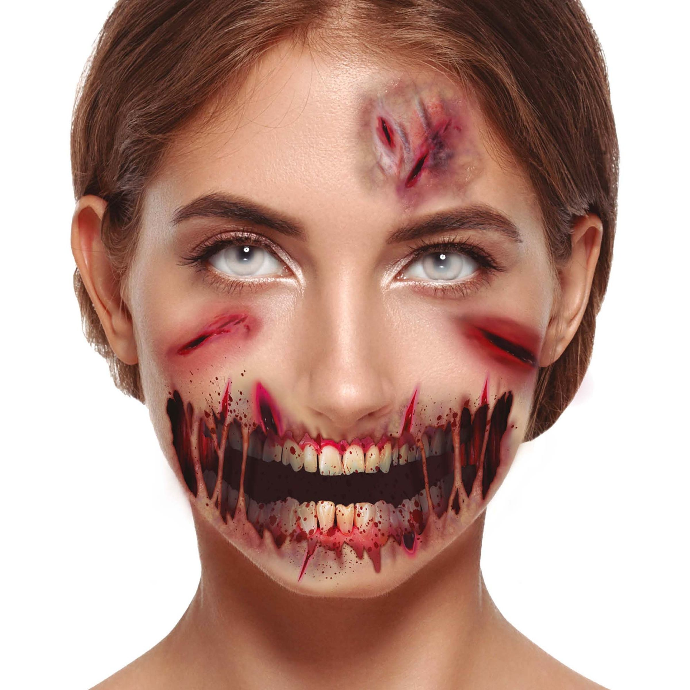 Ansigtstatoveringer Zombie