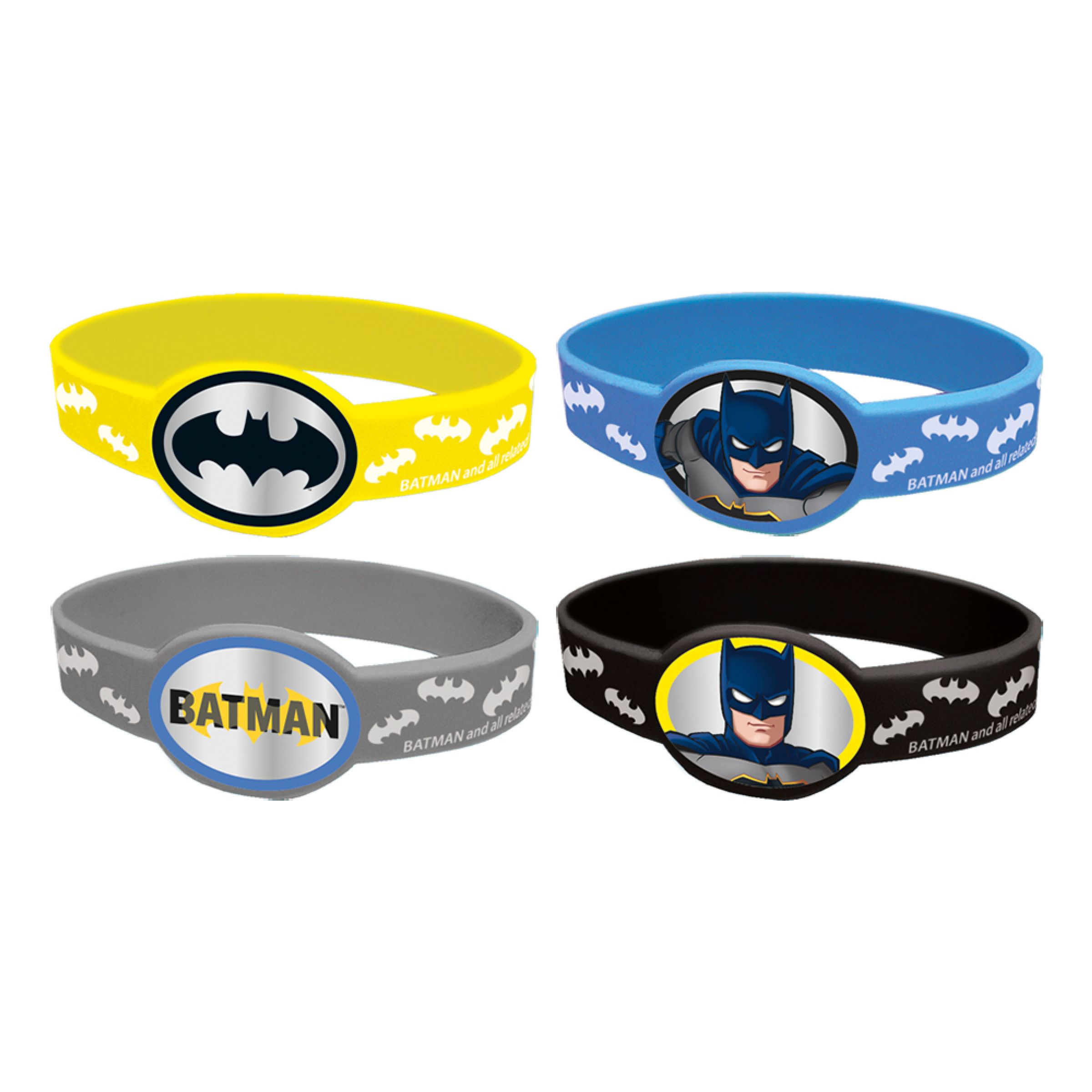 Armbånd Batman - 4-pak