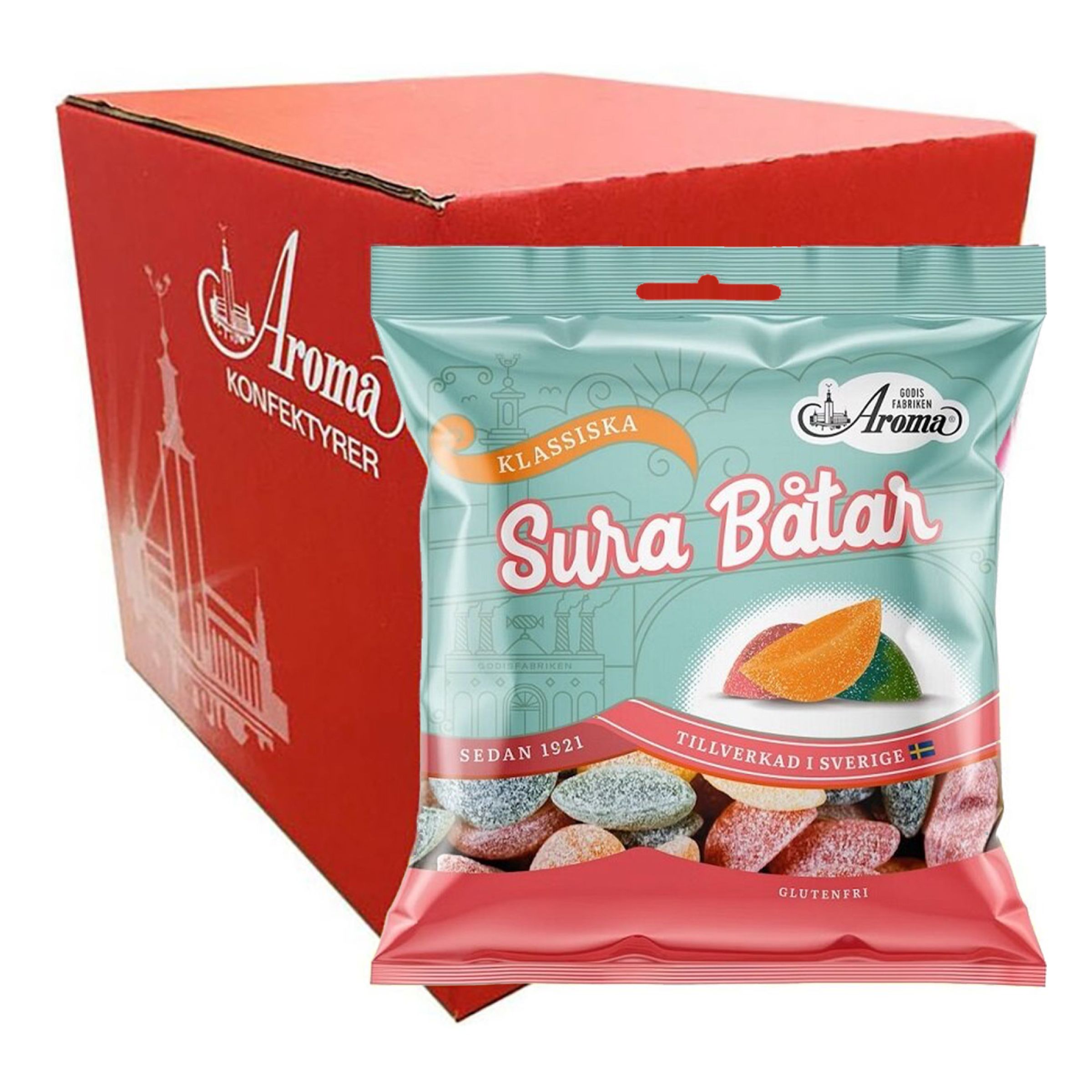 Aroma Sure Både - 20 x 80 g