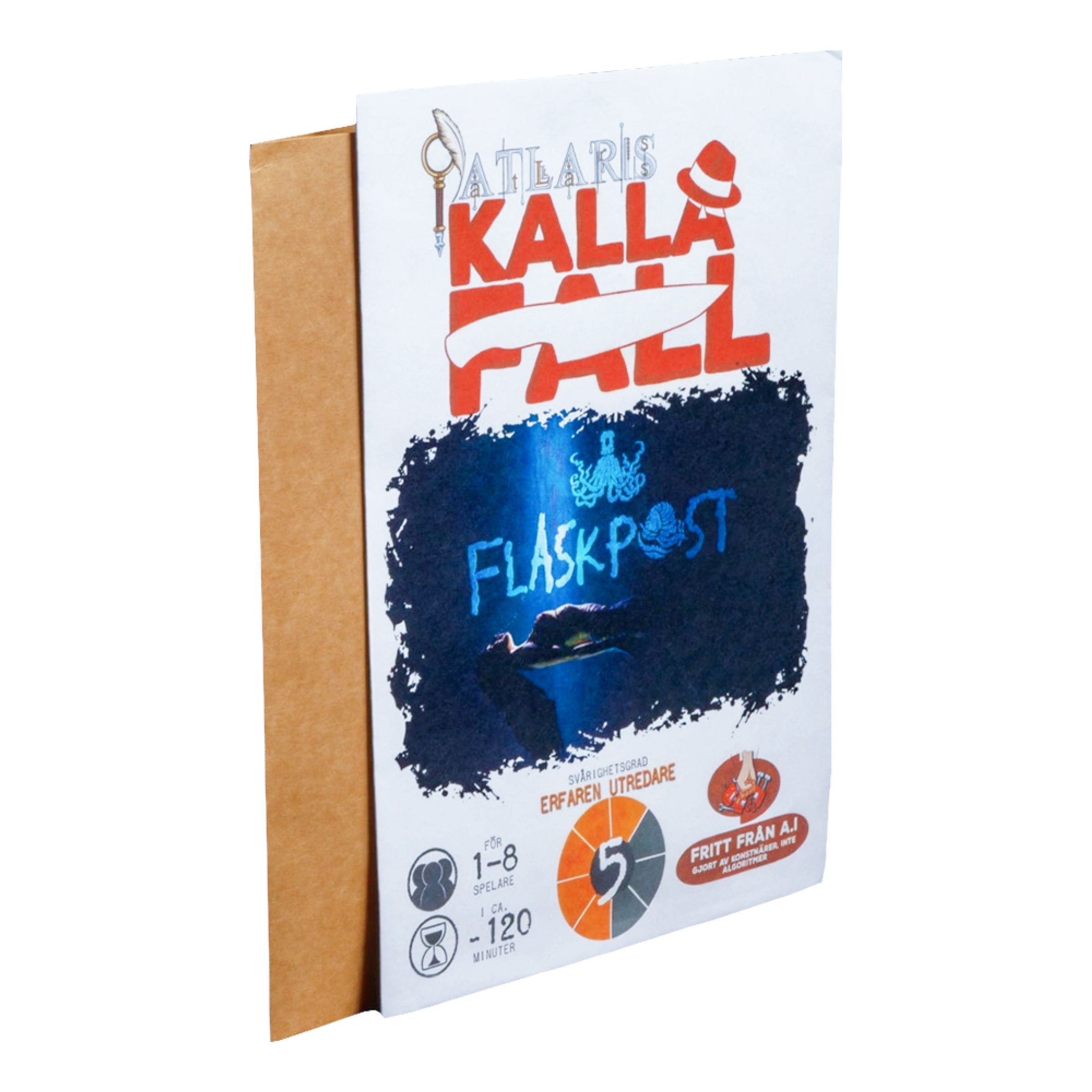 Atlaris Kalla Fall Flaskpost | Hem - Roliga Prylar - Spel & Lek - Sällskapsspel | Pryloteket