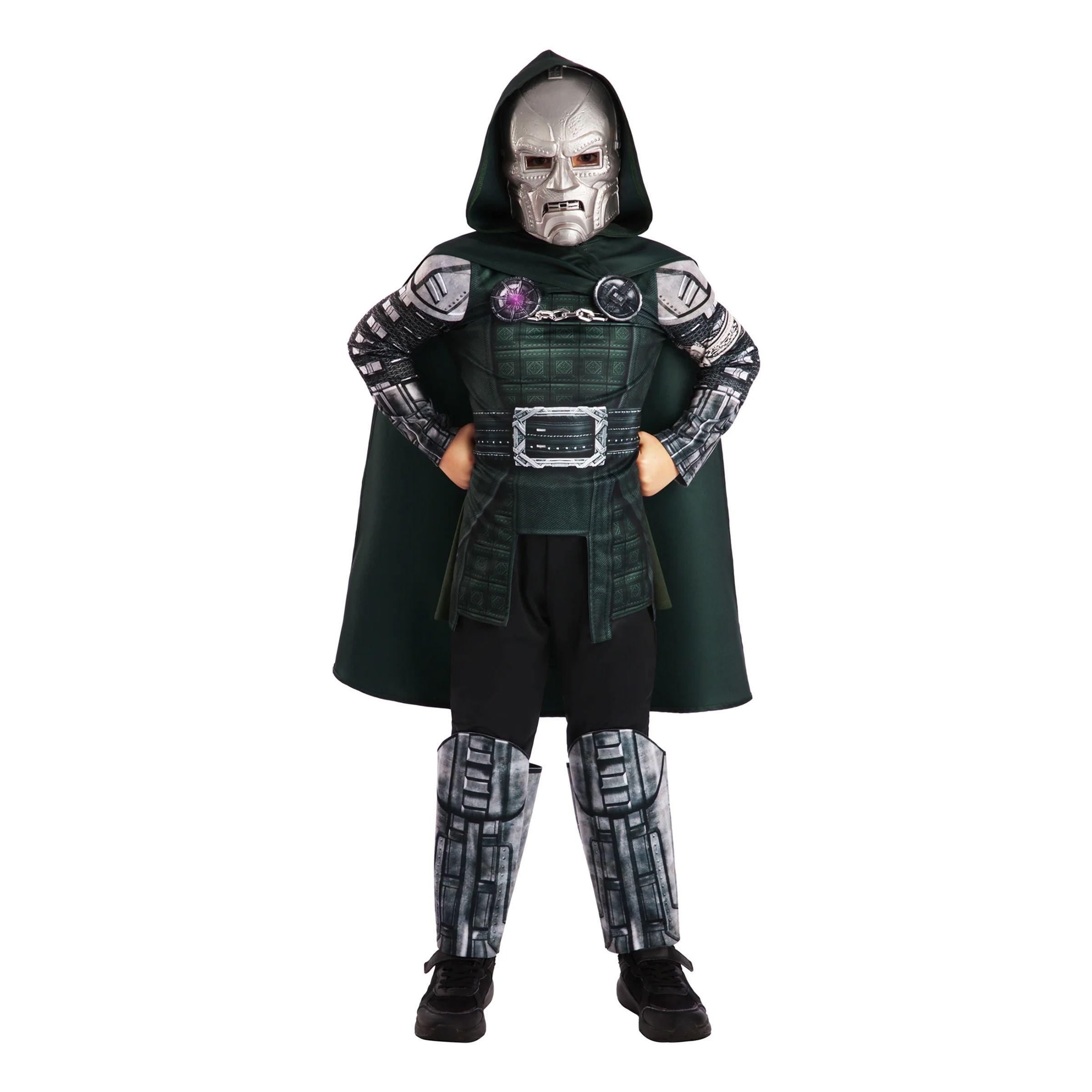 Avengers&trade Doomsday Dr Doom Barn Deluxe Maskeraddräkt - Large