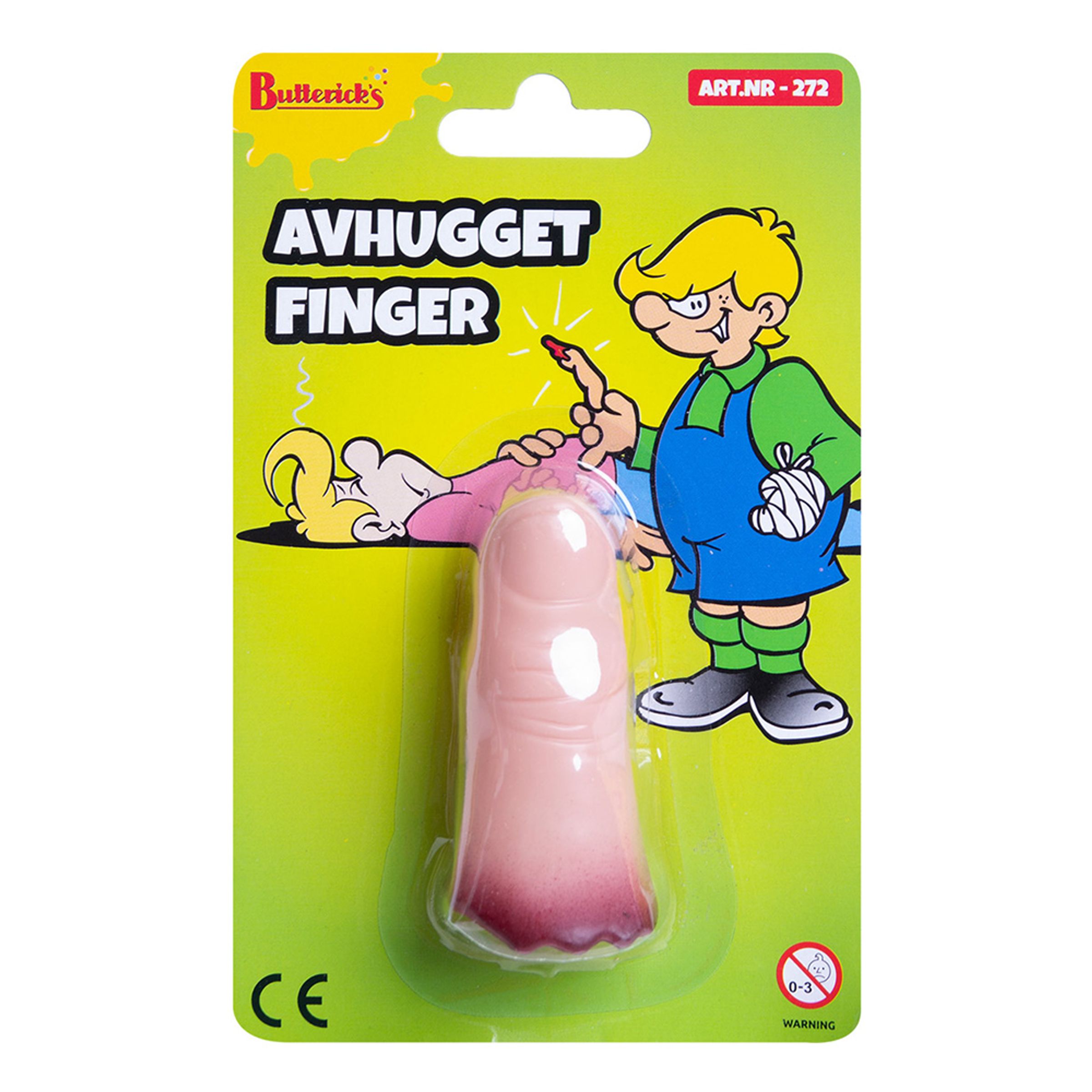 Butterick's Afhugget Finger Prank