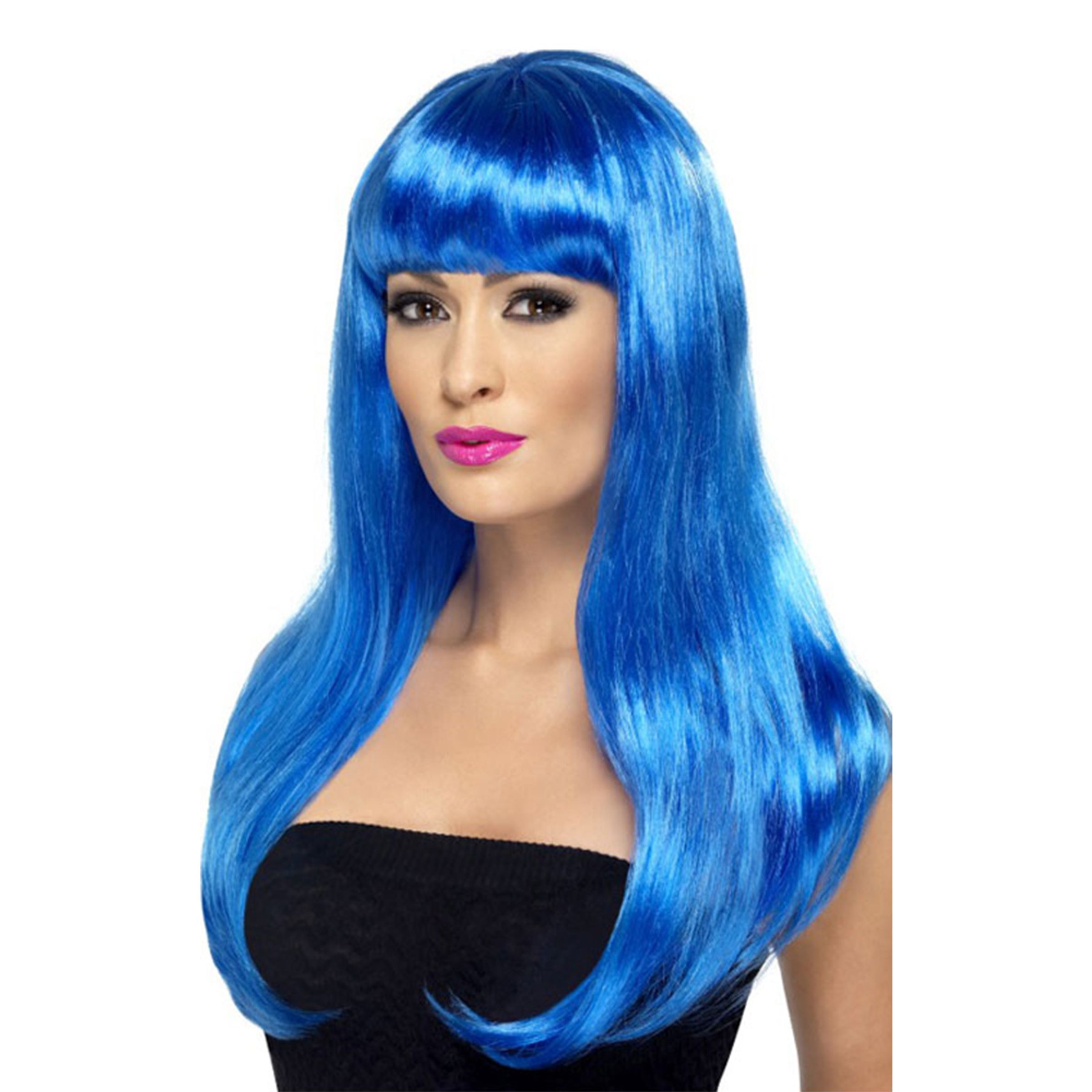 Babelicious Blå Peruk - One size | Hem - Maskerad - Peruker - Damperuker | Party Outlet