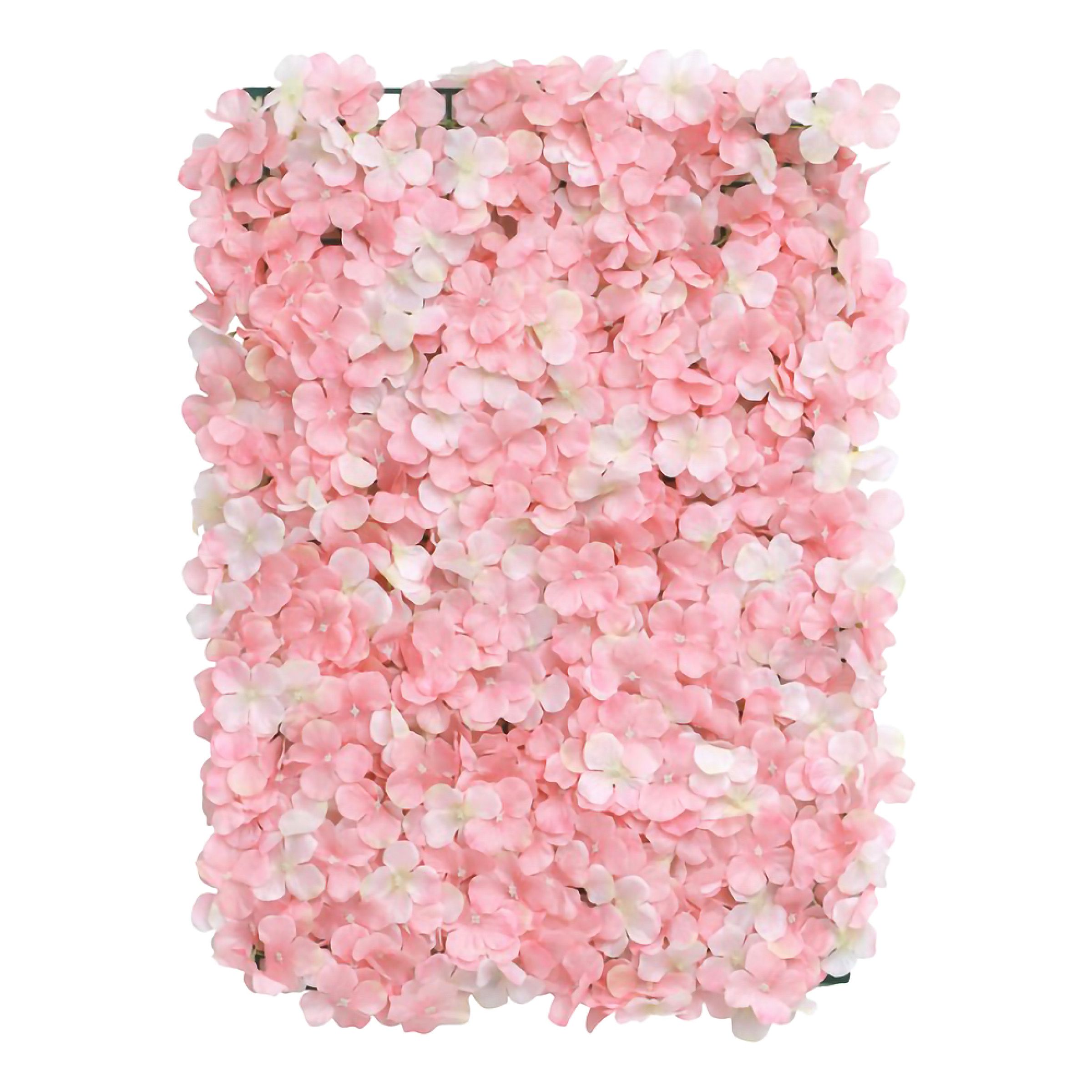 Backdrop Hortensia Lyserød