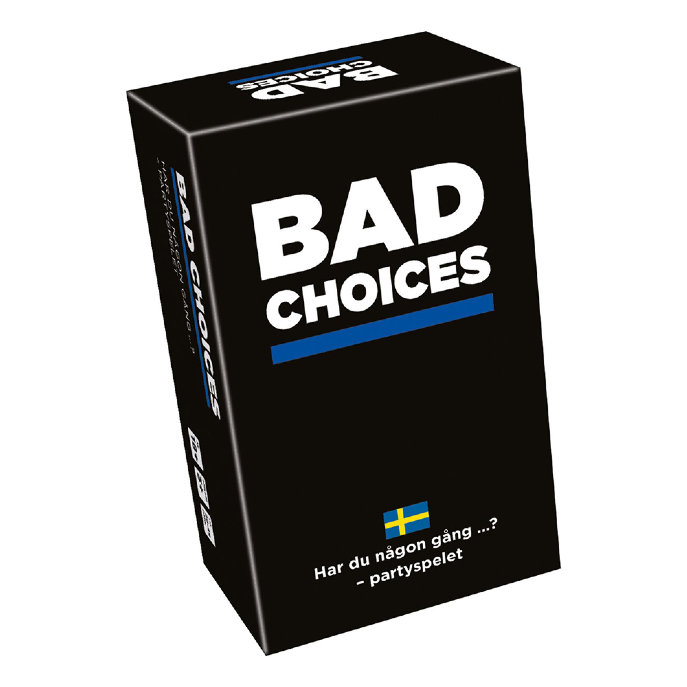 Bad Choices Partyspel | Hem - Roliga Prylar - Spel & Lek - Sällskapsspel | Pryloteket
