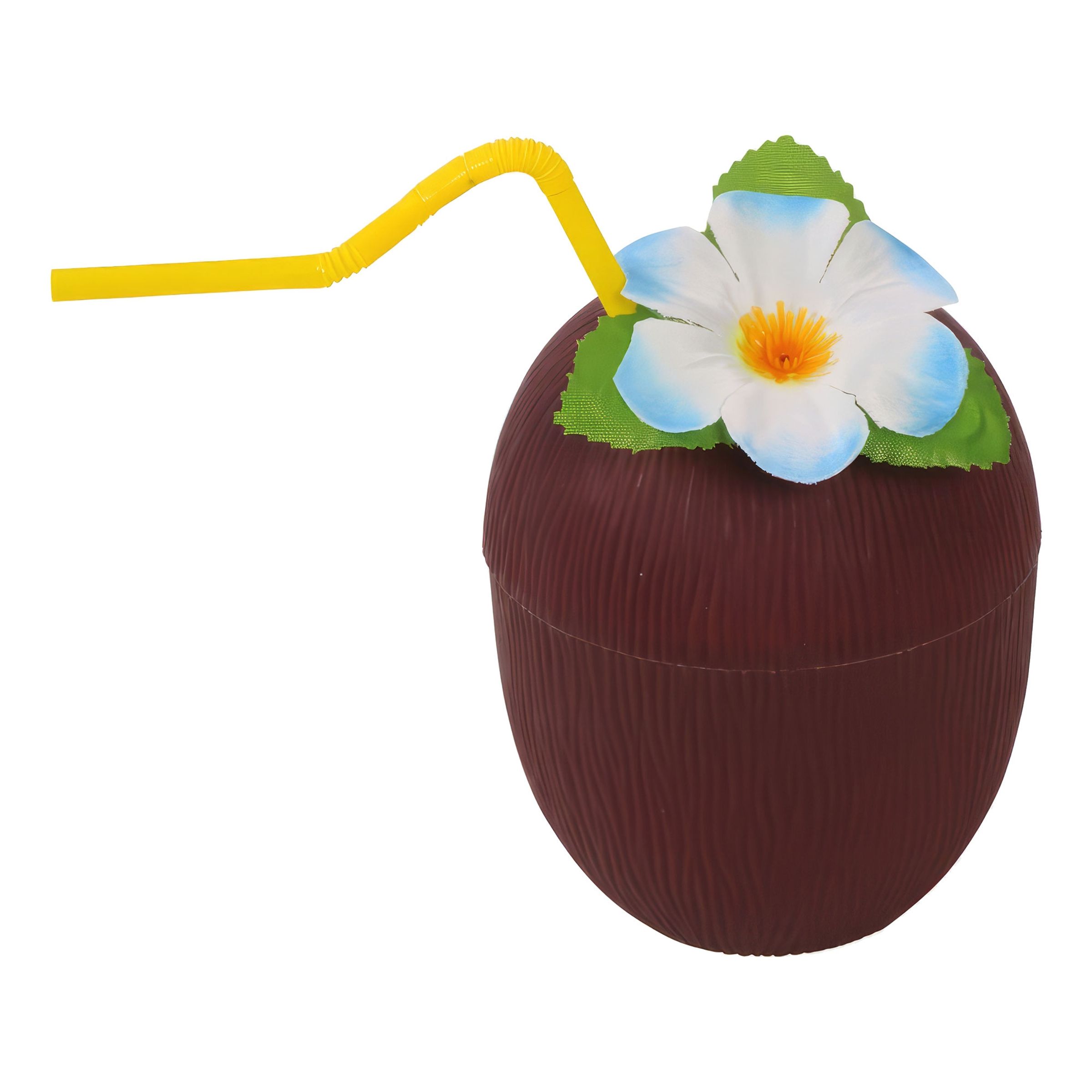 Bägare Kokosnöt Hawaii | Hem - Maskerad - Tillbehör - Maskeradaccessoarer | Maskeradspecialisten
