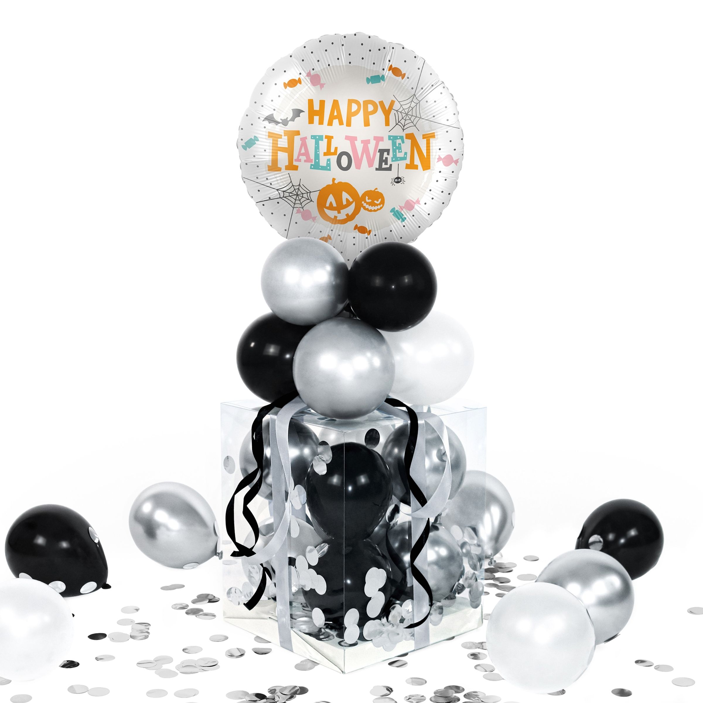 Ballongbox Happy Halloween | Hem - Teman - Högtider - Halloween - Halloweendekorationer | Pryloteket