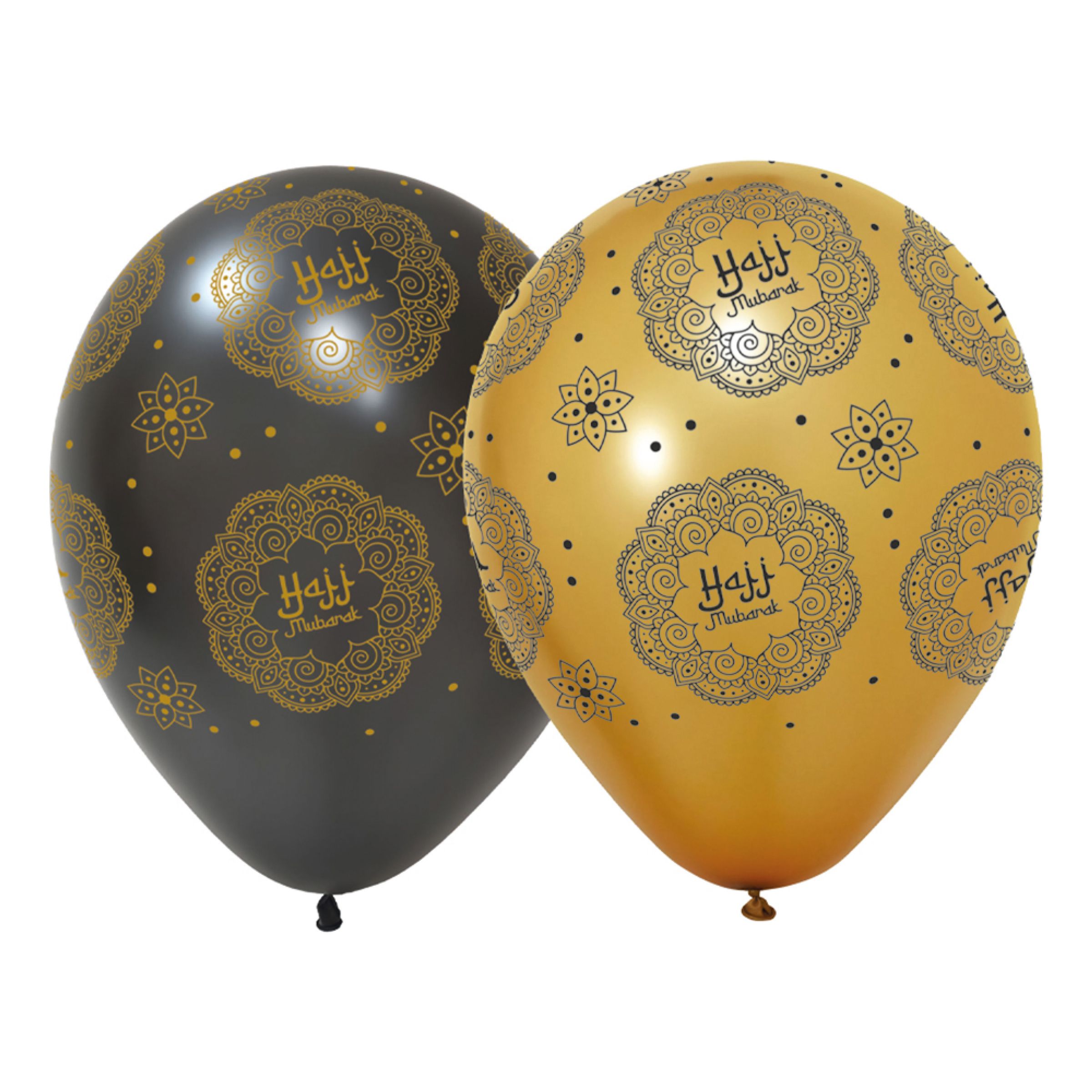 Ballonger Hajj Mubarak - 6-pack | Hem - Festartiklar - Ballonger | Party Outlet