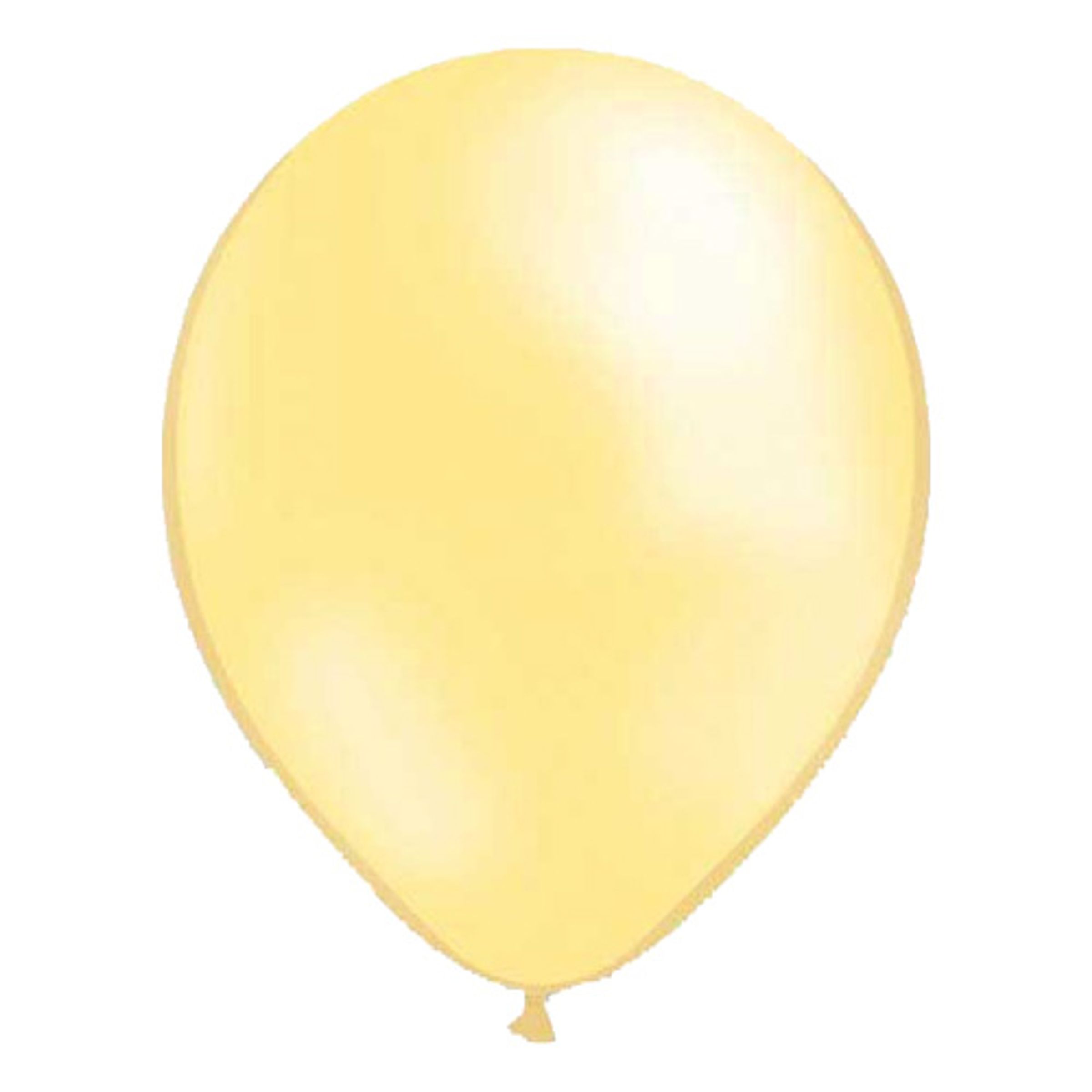 Ballonger Elfenben Metallic - 100-pack | Hem - Festartiklar - Ballonger - Latexballonger | Pryloteket