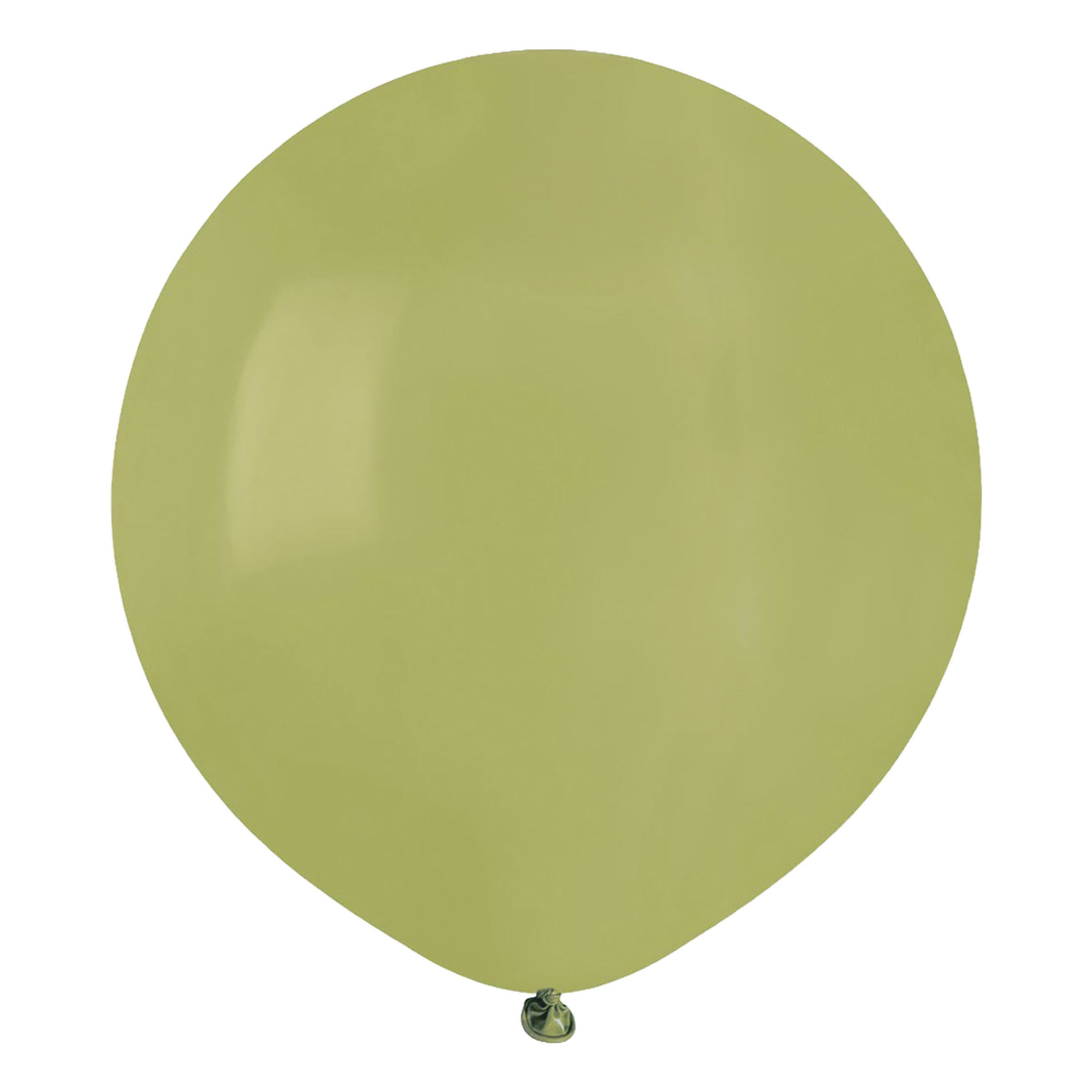 Ballonger Olivgrön Runda Stora - 25-pack | Hem - Festartiklar - Ballonger - Latexballonger | Pryloteket