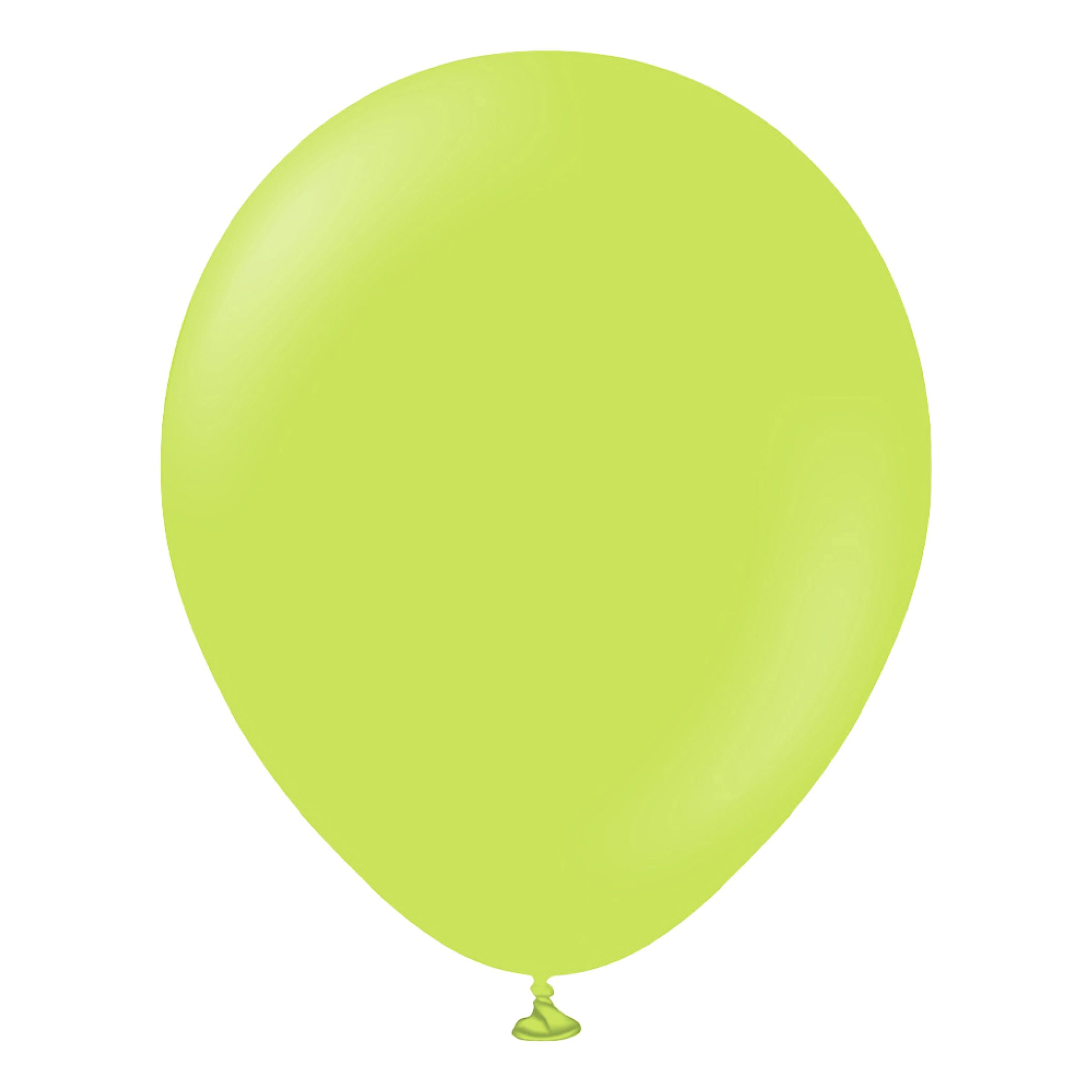 Balloner Professional Limegrøn - 10-pak