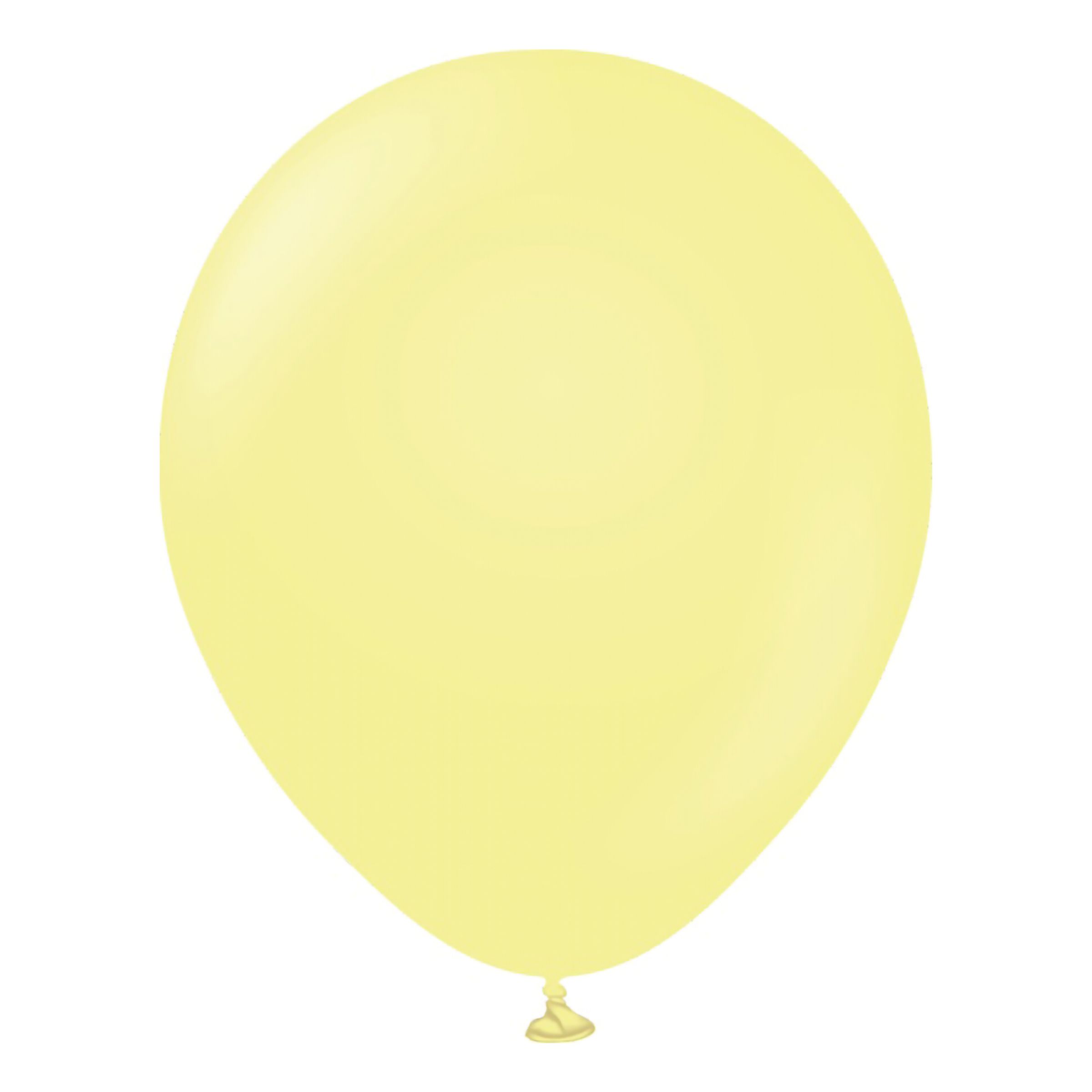 Balloner Professional Macaron Yellow - 10-pak