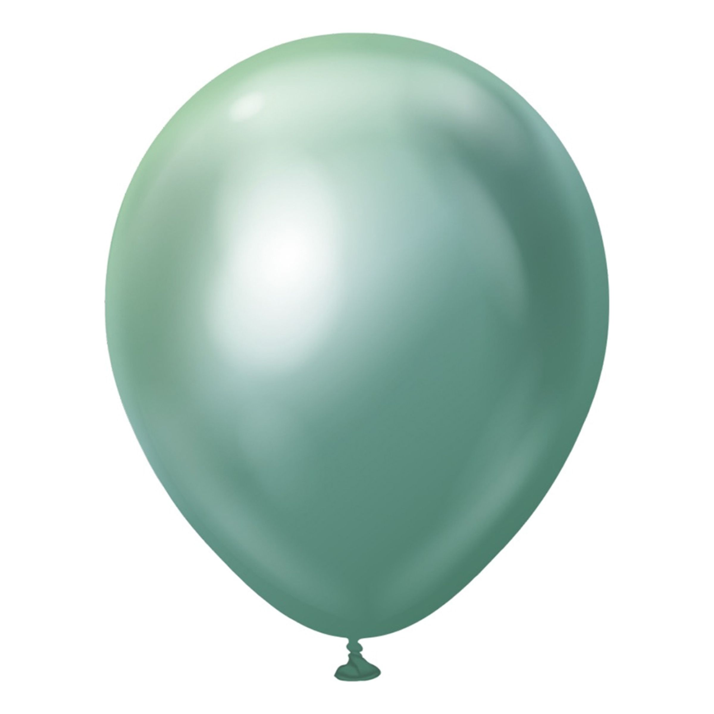 Balloner Professional Mini Green Chrome - 100-pak
