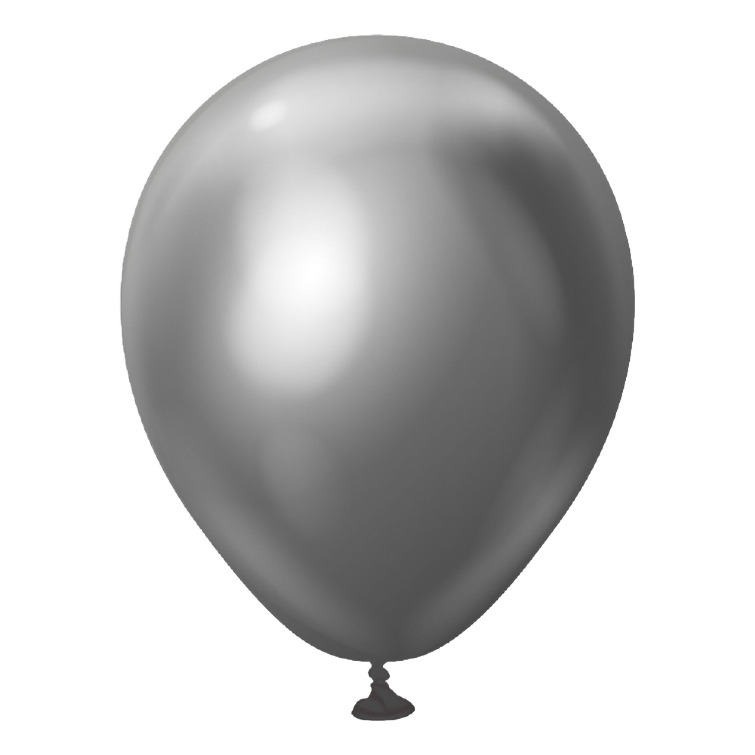 Ballonger Professional Mini Space Grey Chrome - 100-pack | Hem - Festartiklar - Ballonger - Latexballonger | Pryloteket