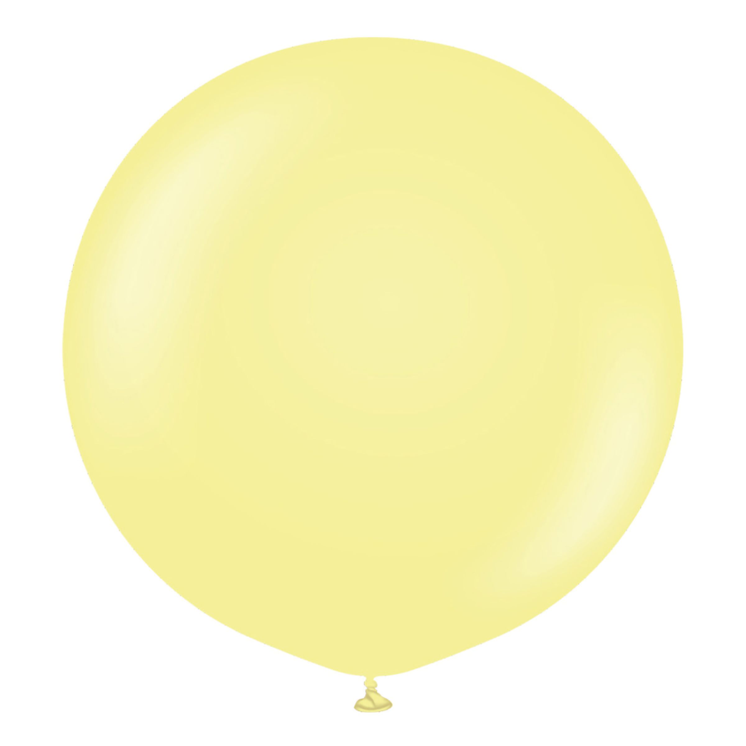 Ballonger Professional Superstora Macaron Yellow - 2-pack | Hem - Festartiklar - Ballonger - Latexballonger | Pryloteket