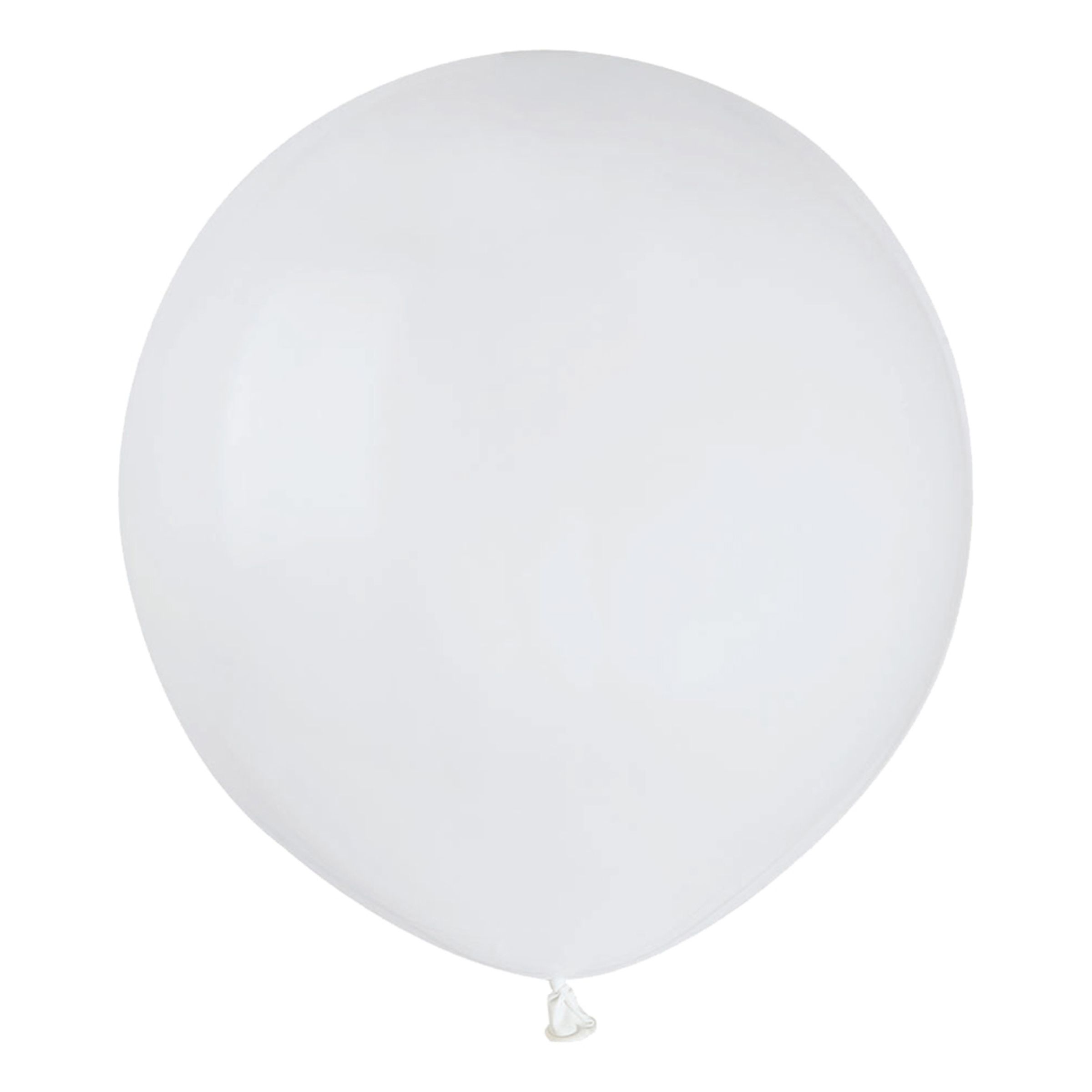 Ballonger Vita Runda Stora - 50-pack | Hem - Festartiklar - Ballonger - Latexballonger | Pryloteket