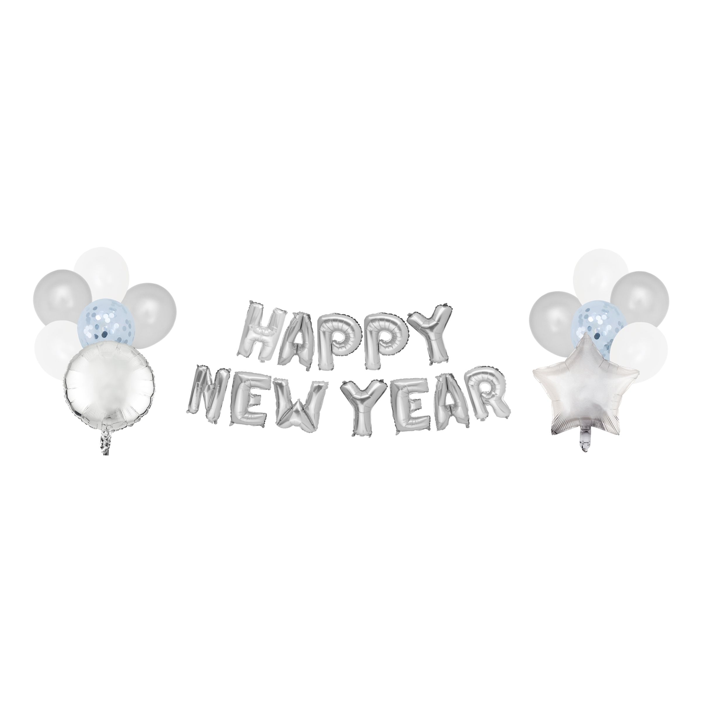 Ballongguirlande Happy New Year