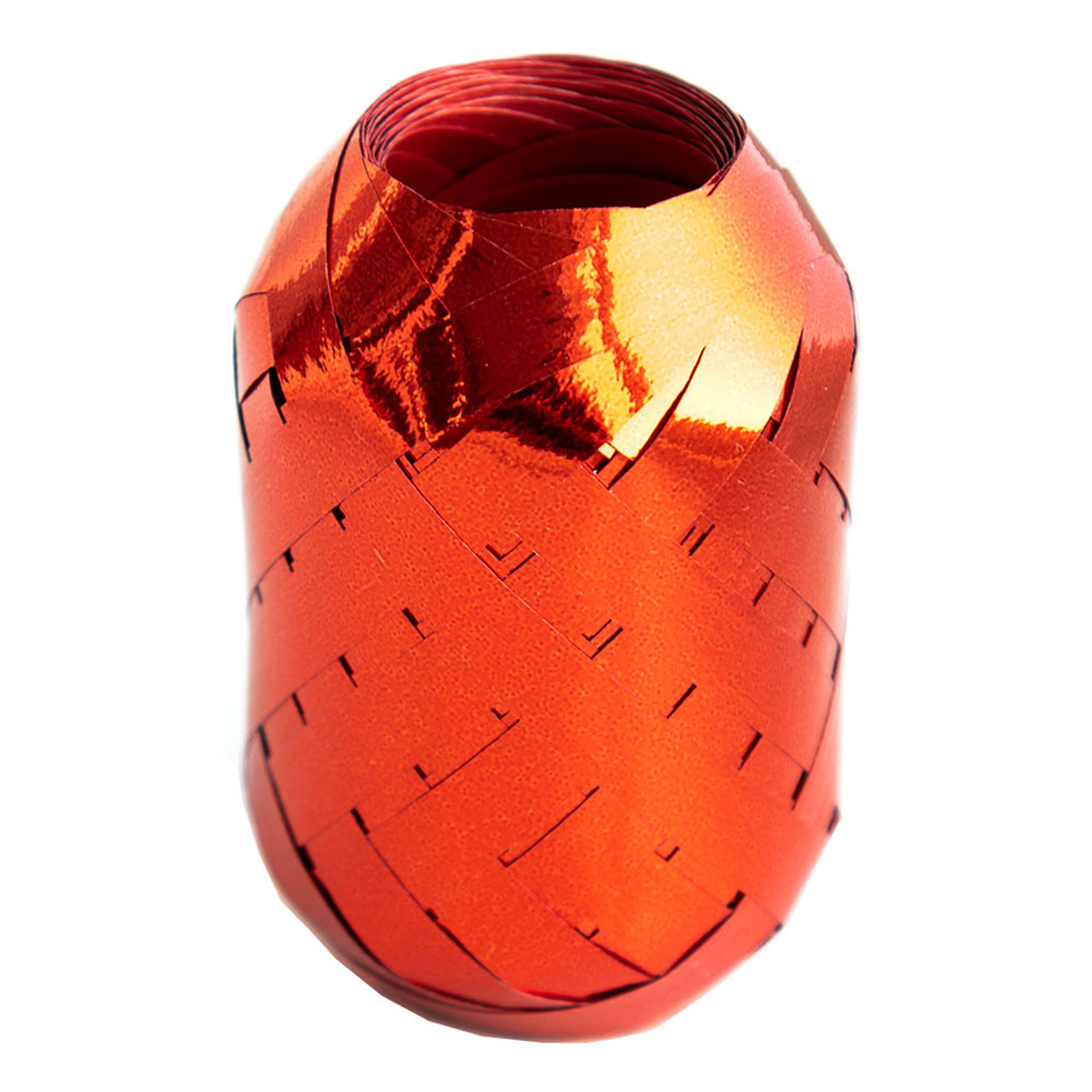 Ballonsnor Metallic Rød - 20 m x 7 mm