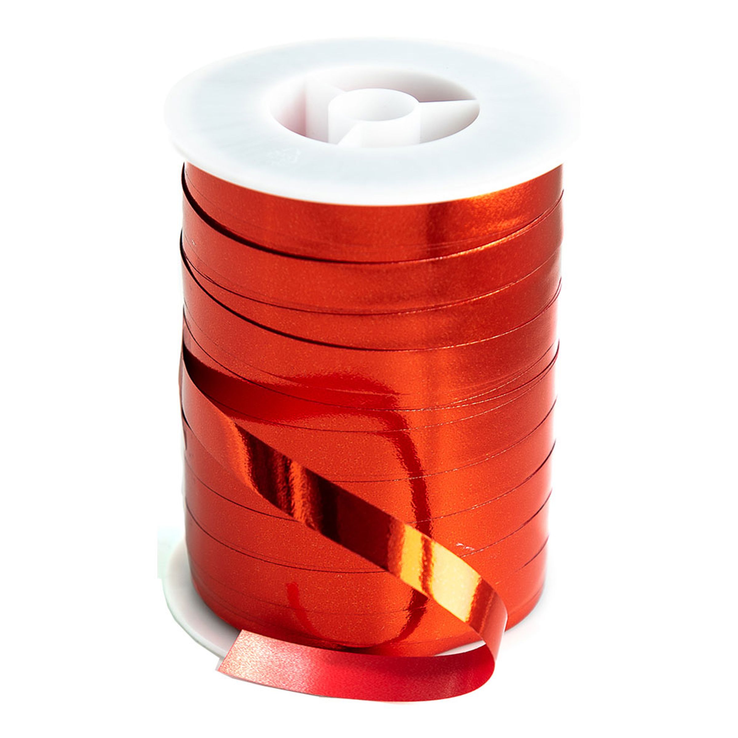 Ballonsnor Metallic Rød - 250 m x 10 mm