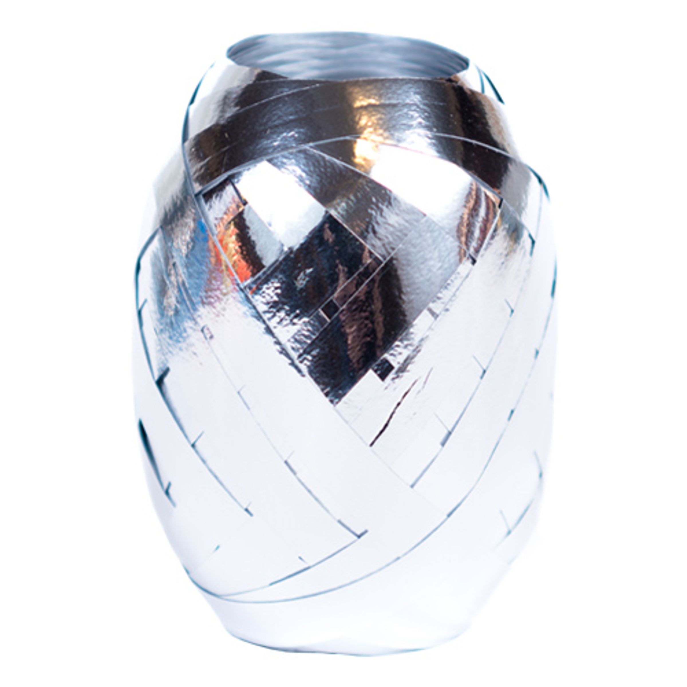 Ballonsnor Metallisk Sølv - 20 m x 7 mm