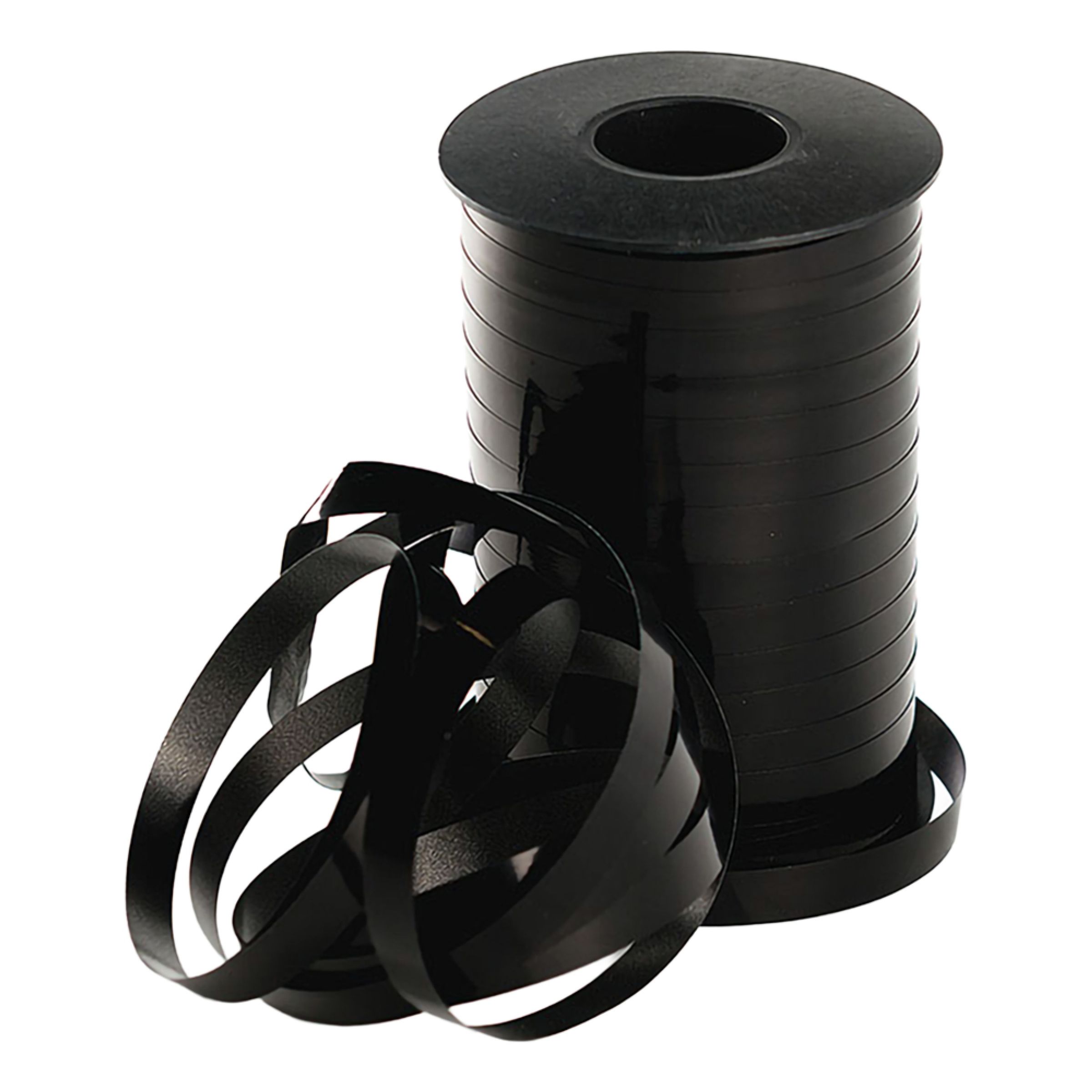 Ballonsnor Metallic Sort - 250 m x 10 mm