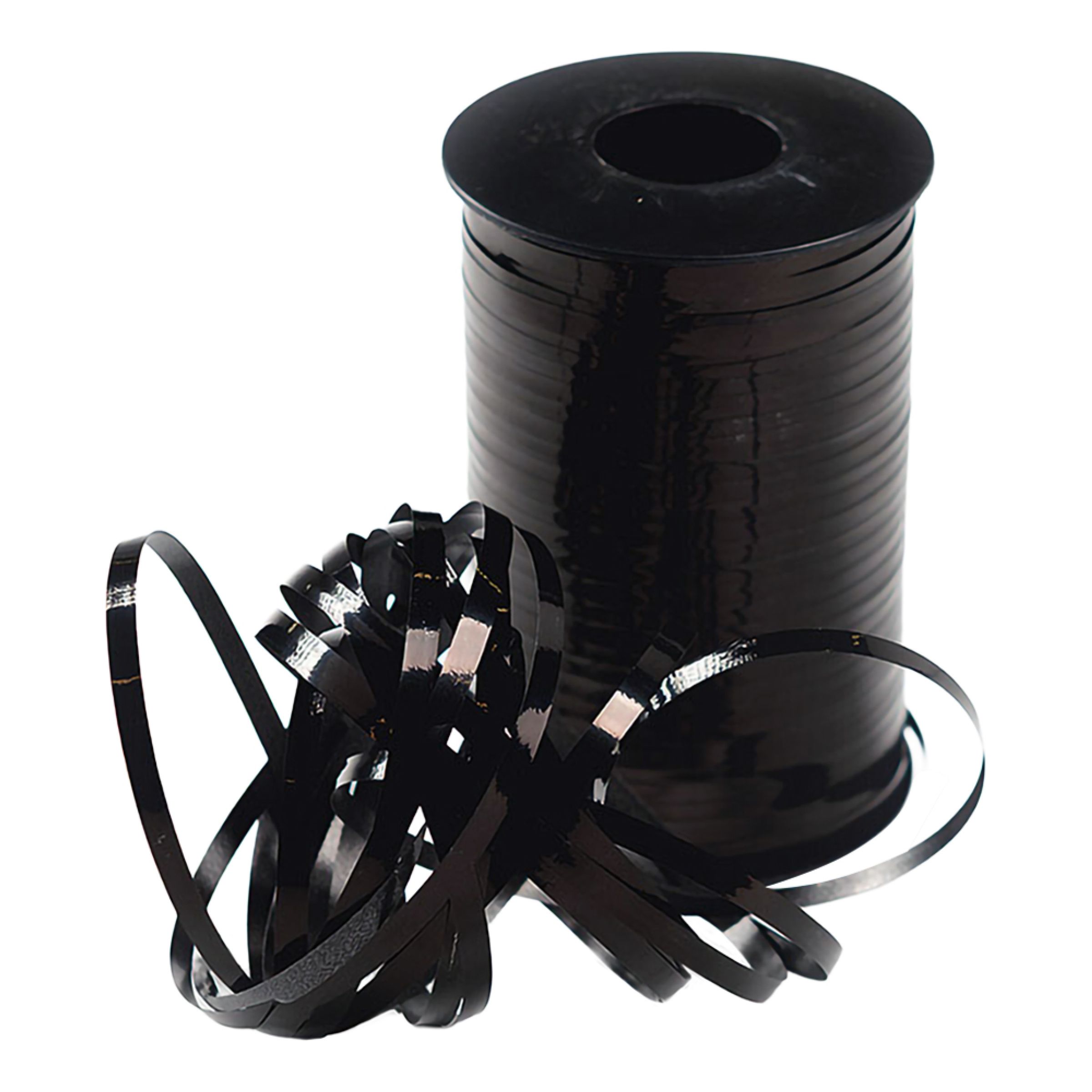 Ballonsnor Metallic Sort - 500 m x 4.8 mm