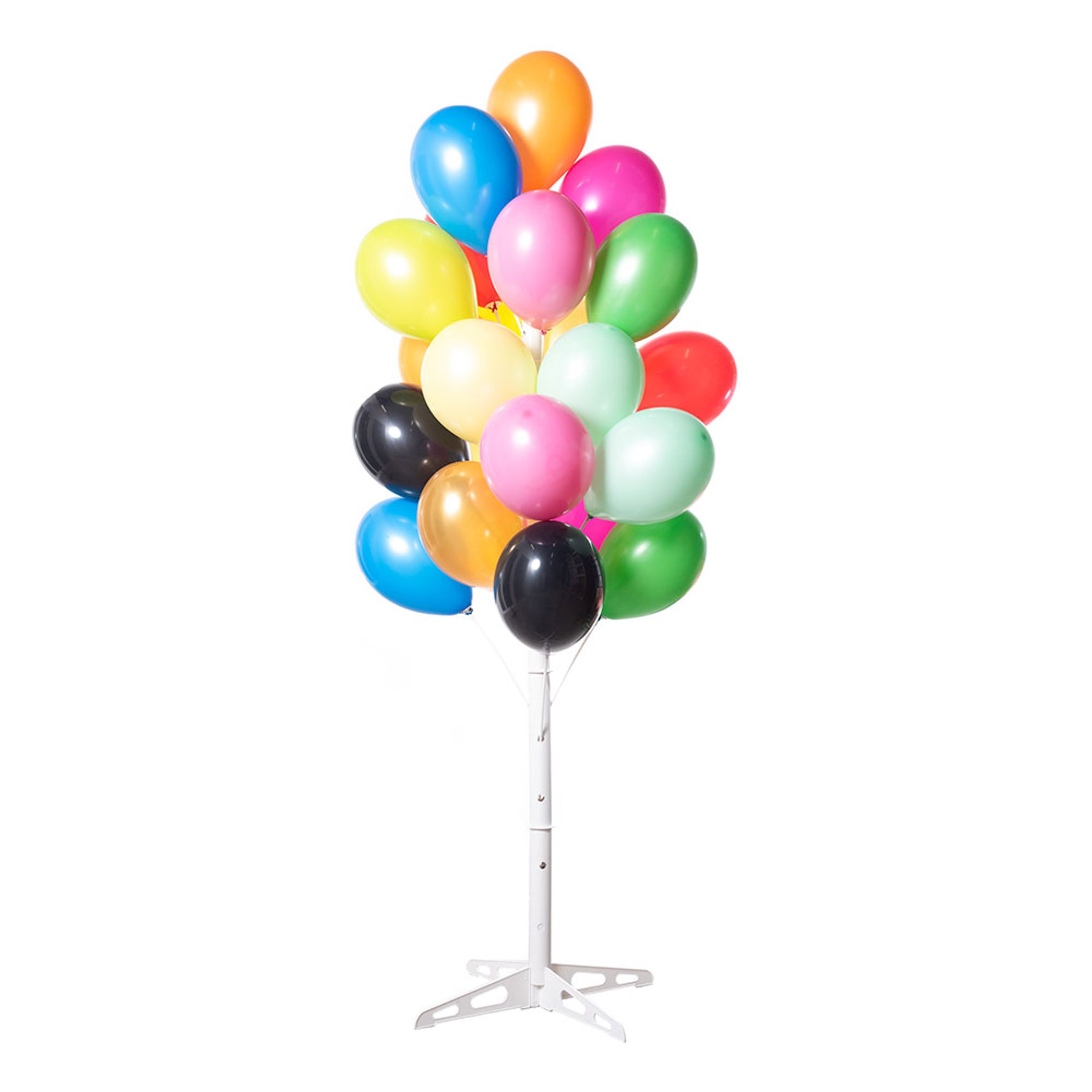 Ballonstativ Hvidt