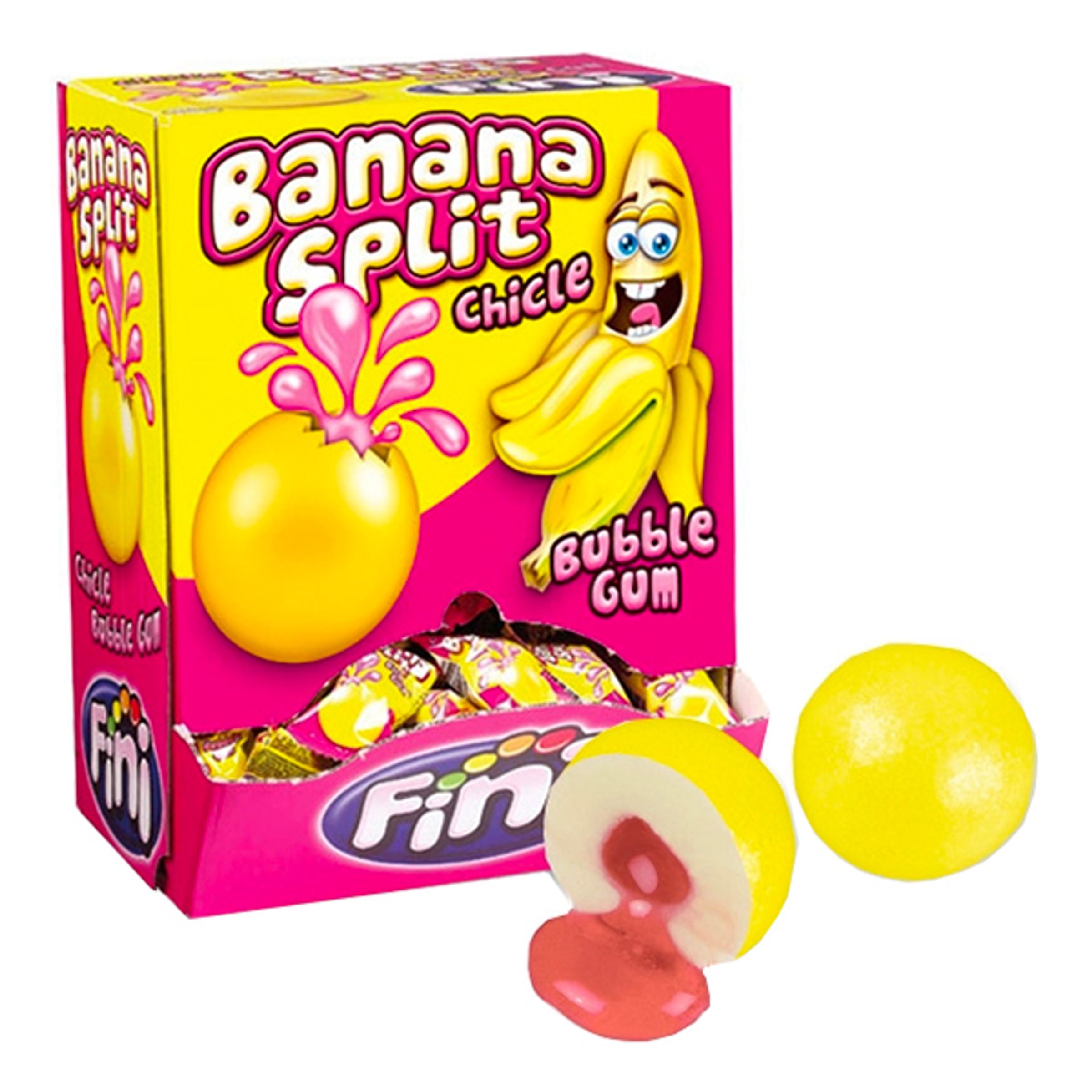 Banana Split Tyggegummi Storpak - 1 kg
