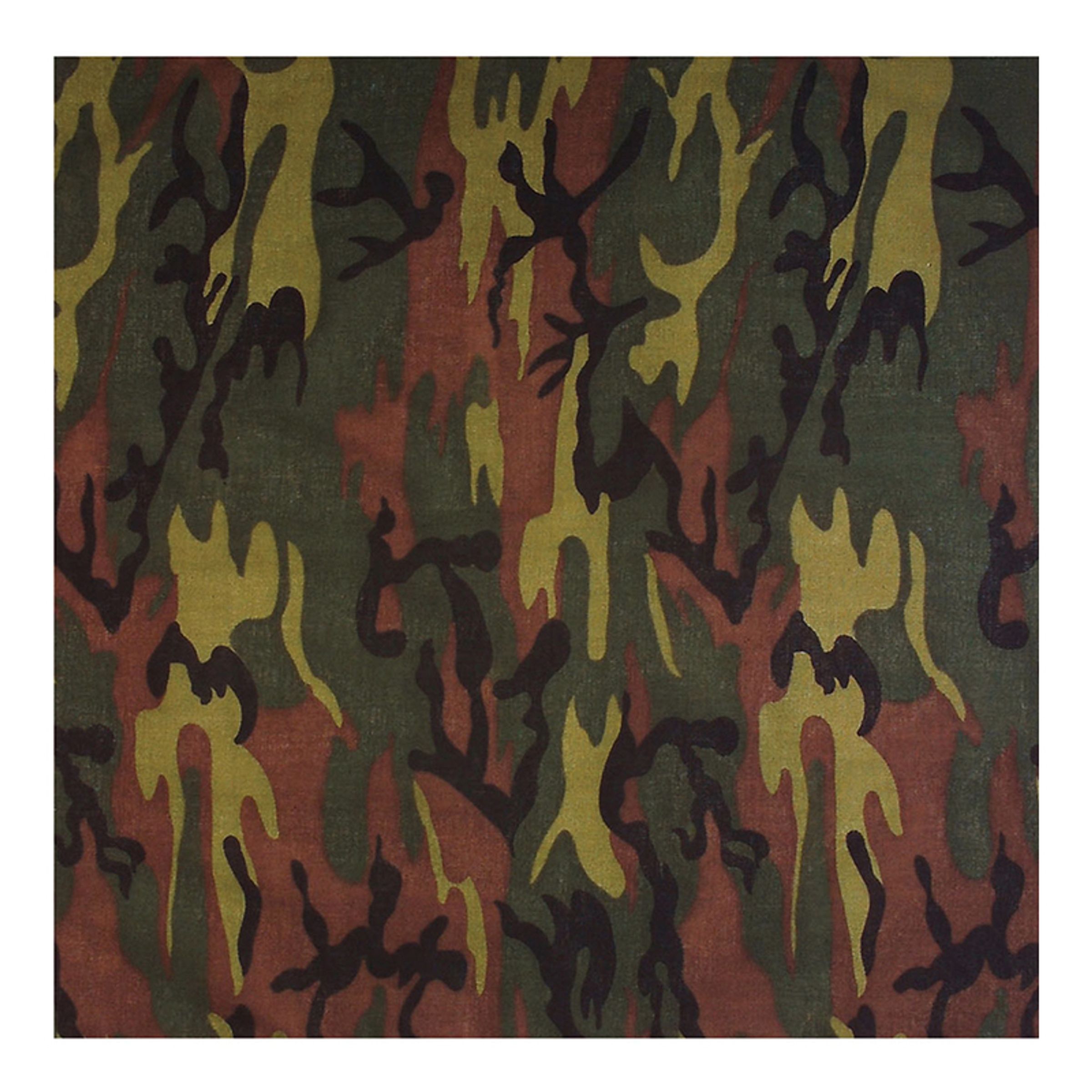Bandana Kamouflagefärgad | Hem - Maskerad - Tillbehör - Maskeradaccessoarer | Maskeradspecialisten