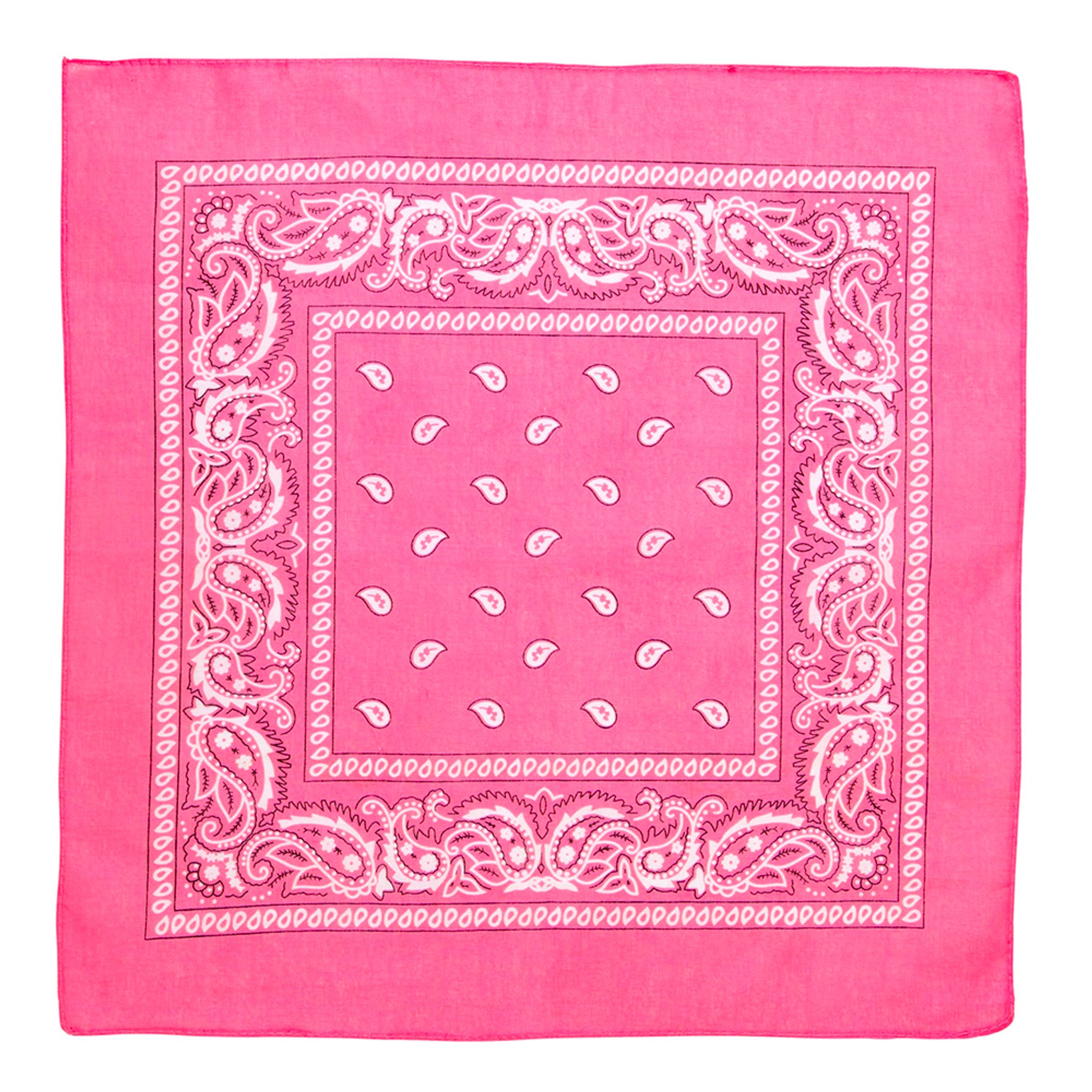 Bandana Rosa | Hem - Teman - Färger - Rosa | Maskeradspecialisten