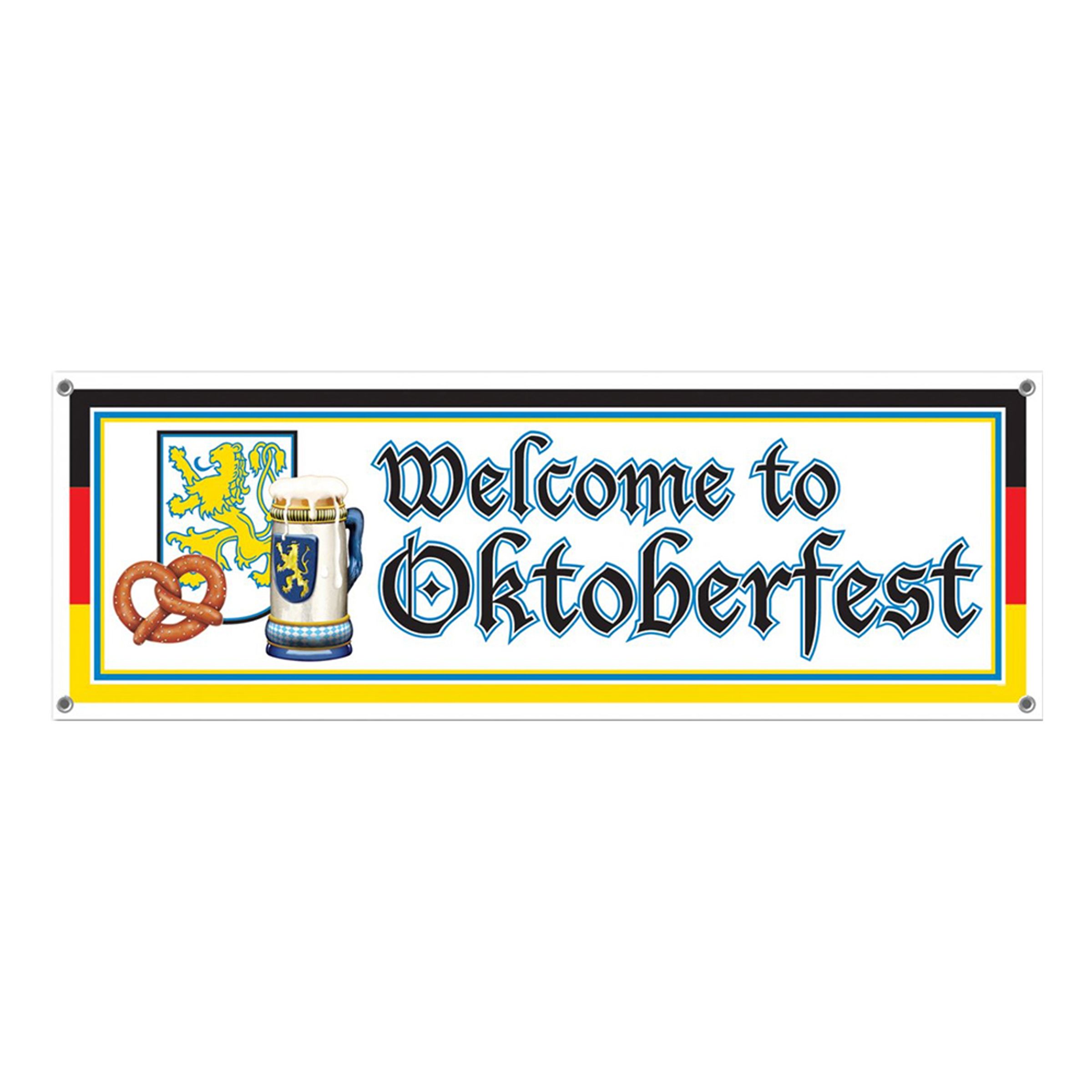 Banner Welcome to Oktoberfest