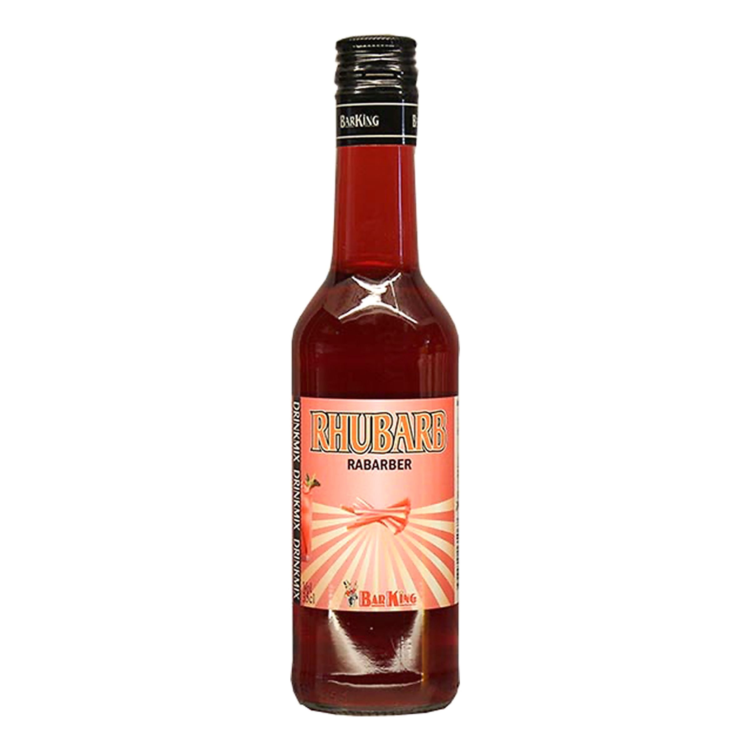 BarKing Rabarber Drinkmix - 35 cl