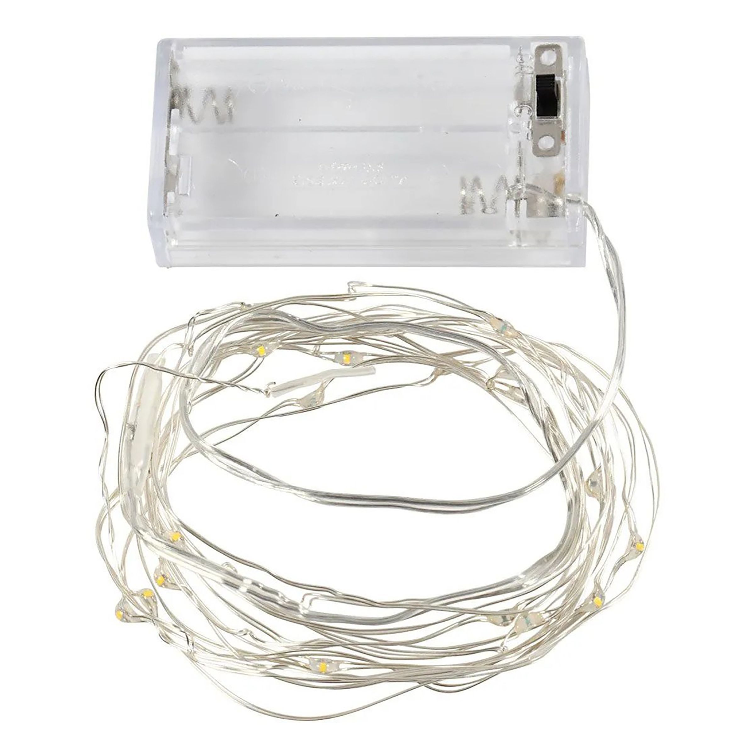 Led Lyskæde - L 3,15 M - Sølv - 1 Stk.