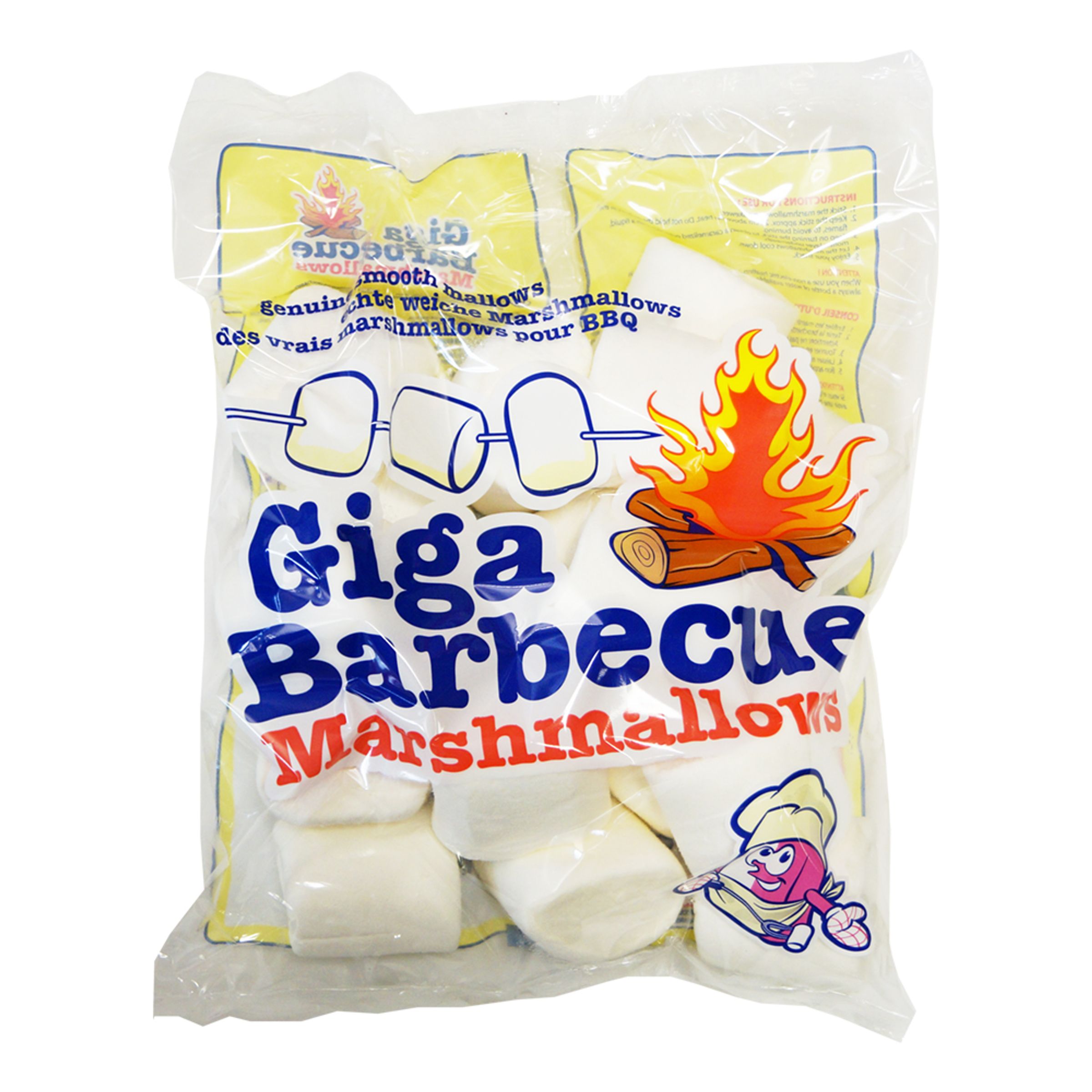 BBQ Giga Marshmallows - 400 g | Hem - Teman - Festteman - Sommarfest | Pryloteket