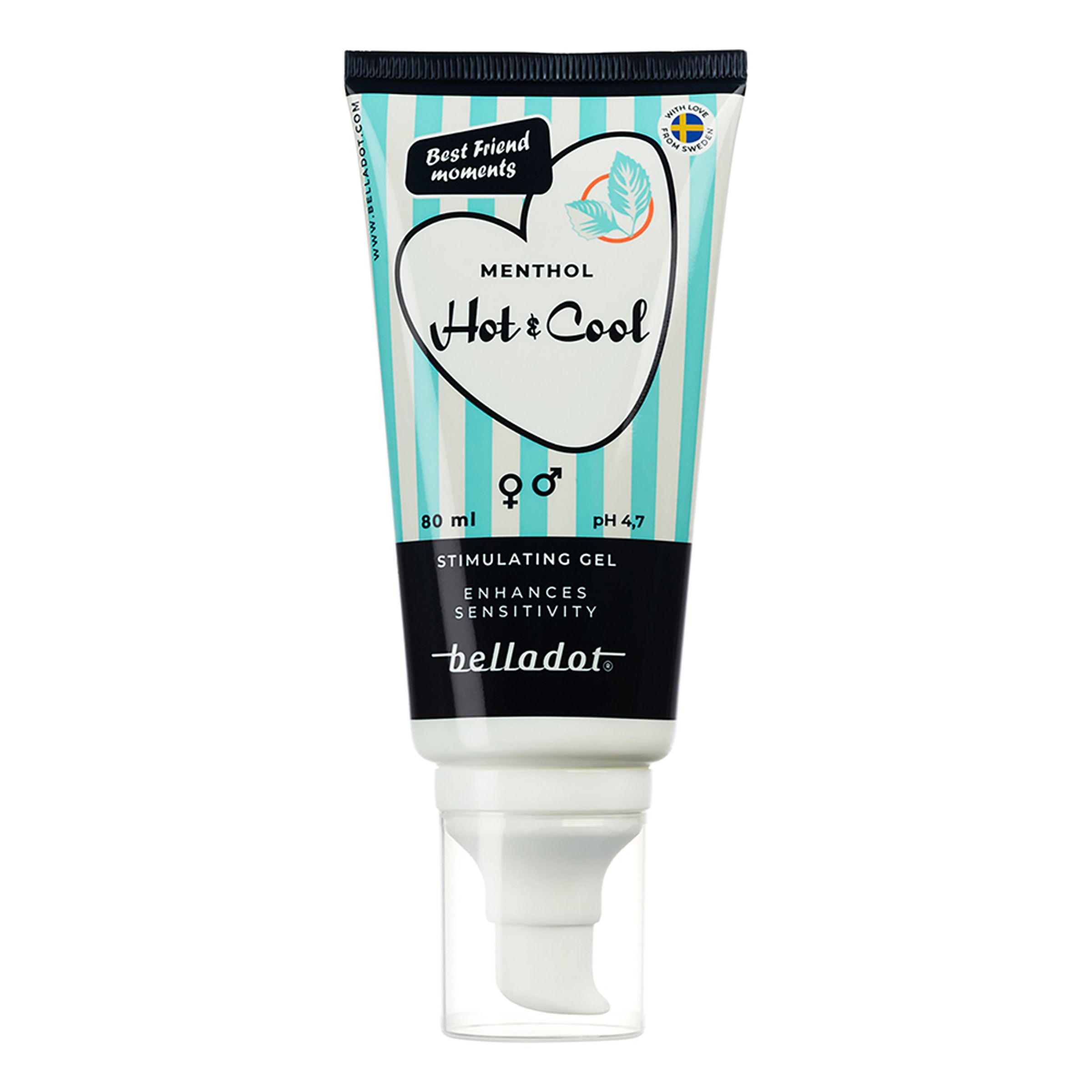 Belladot Hot & Cool Menthol Glidmedel - 80 ml | Hem - Roliga Prylar - Sex & Lust - Vuxenleksaker | Pryloteket
