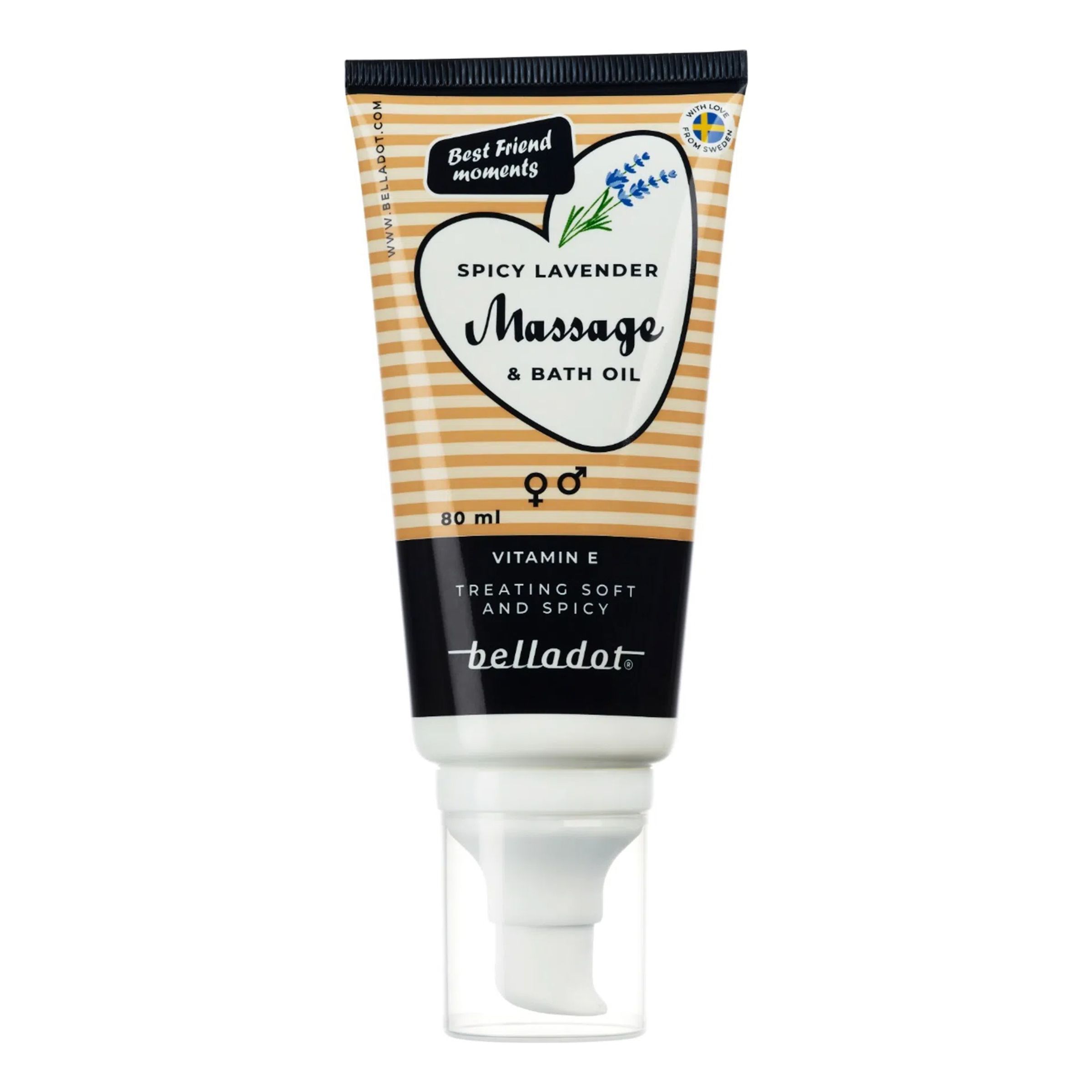 Belladot Massage & Bath Oil Passion Spicy Lavender - 80 ml