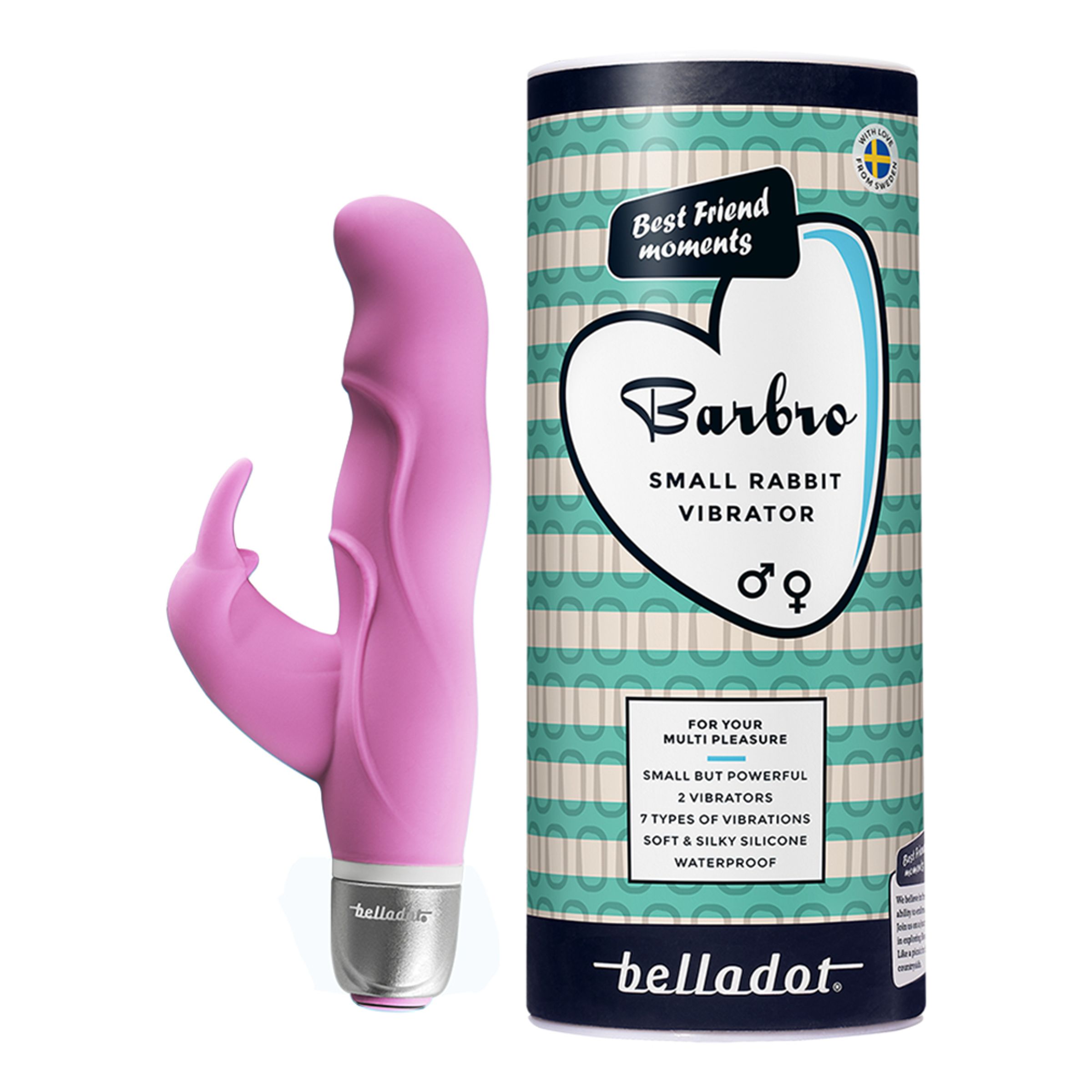Belladot Vibrator Barbro - Lyserød