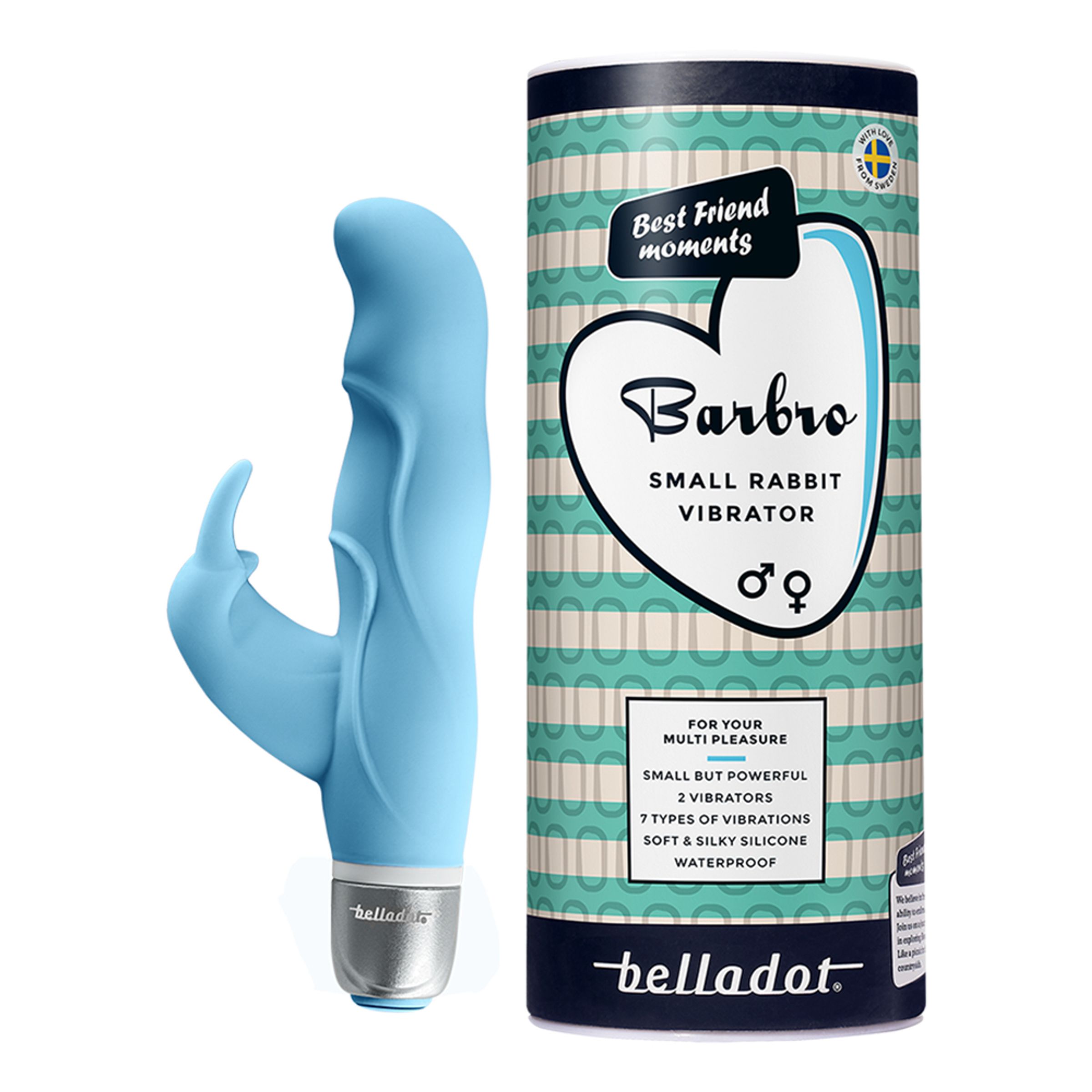 Belladot Vibrator Barbro - Blå | Hem - Roliga Prylar - Sex & Lust | Pryloteket